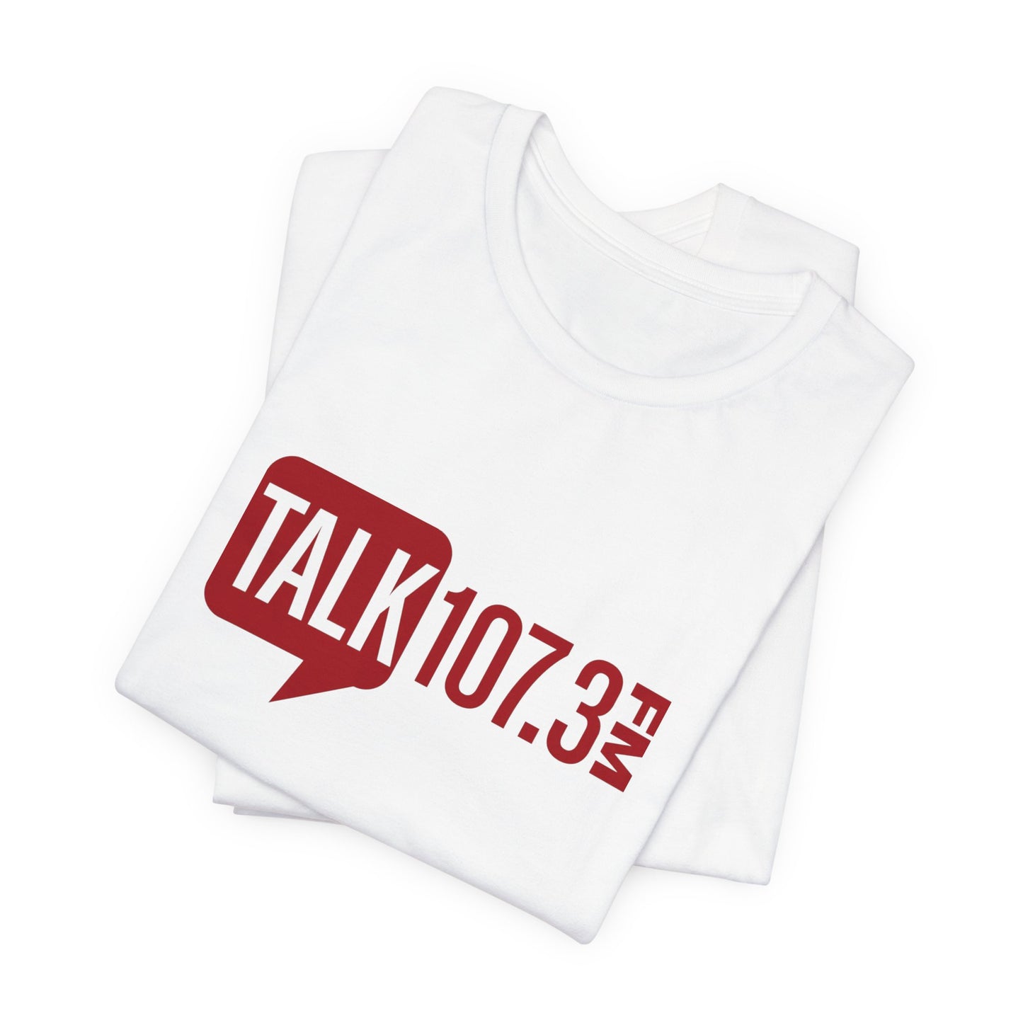 Talk 107.3 Unisex Jersey Short Sleeve Tee