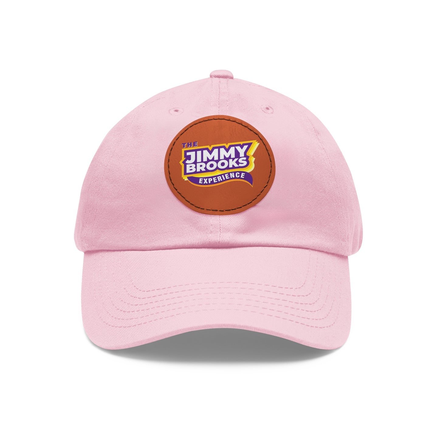 The Jimmy Brooks Experience Dad Hat with Leather Patch (Round)