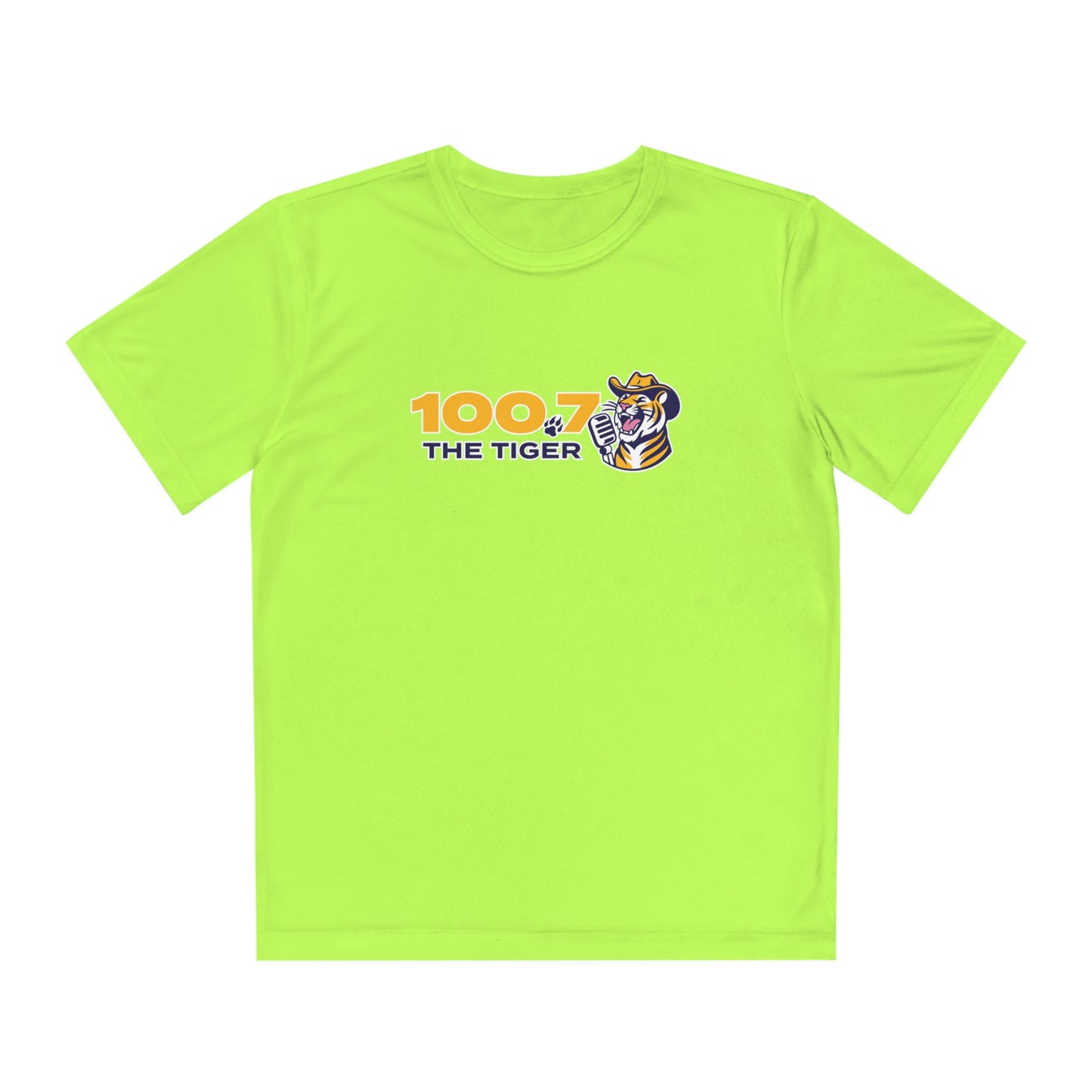 100.7 The Tiger Youth Competitor Tee