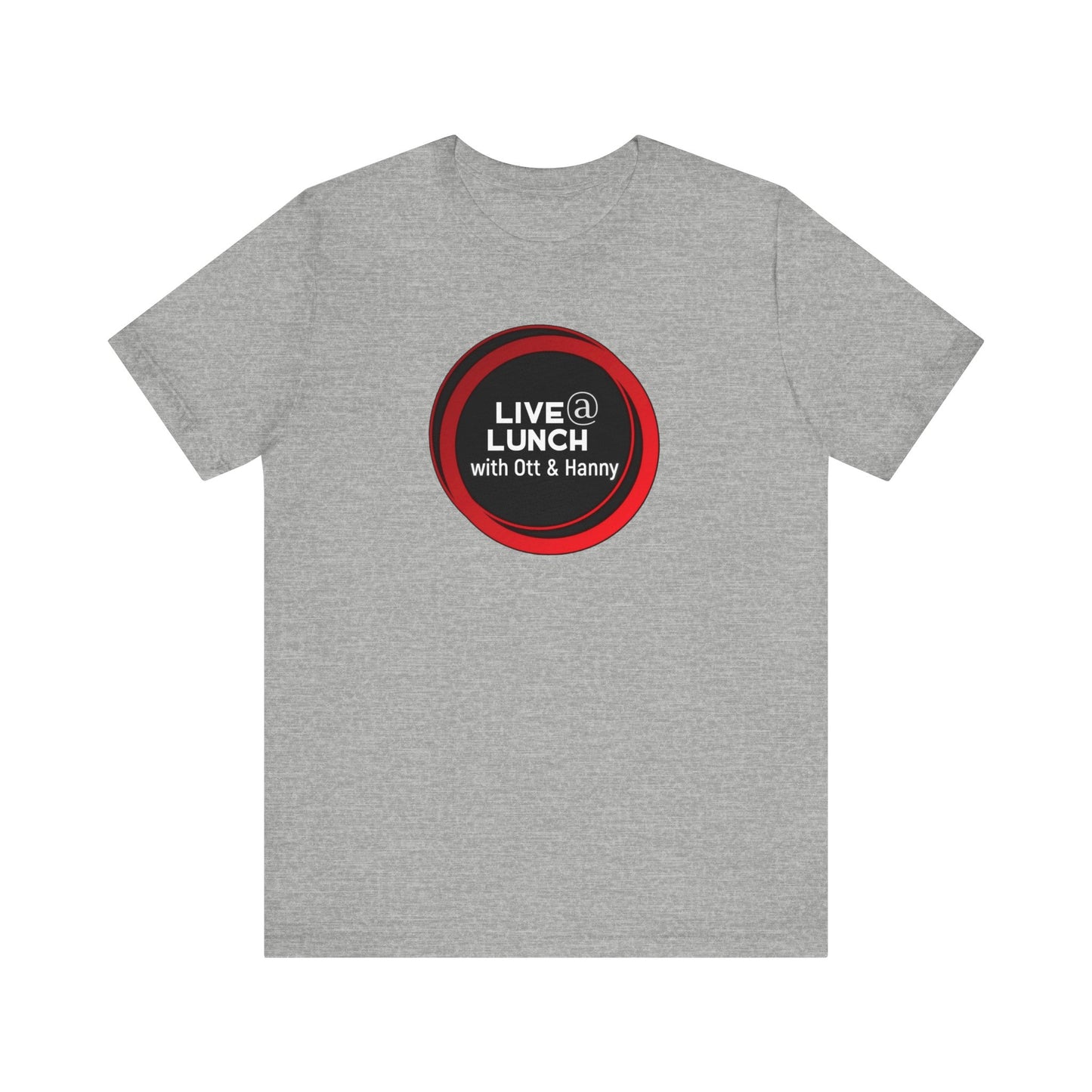 Live @ Lunch Unisex Jersey Short Sleeve Tee