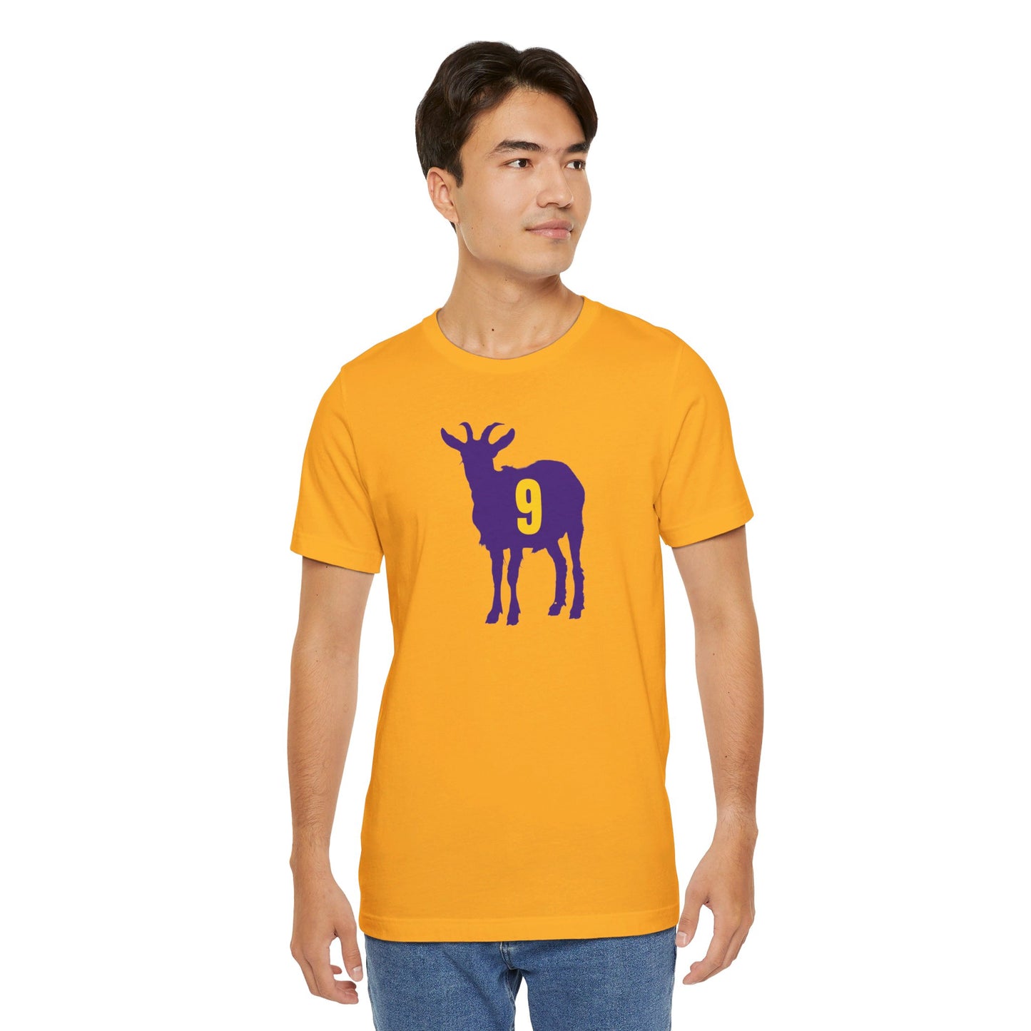 #9 GOAT Unisex Jersey Short Sleeve Tee