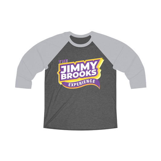 Vintage The Jimmy Brooks Experience Unisex Tri-Blend 3\4 Raglan Tee