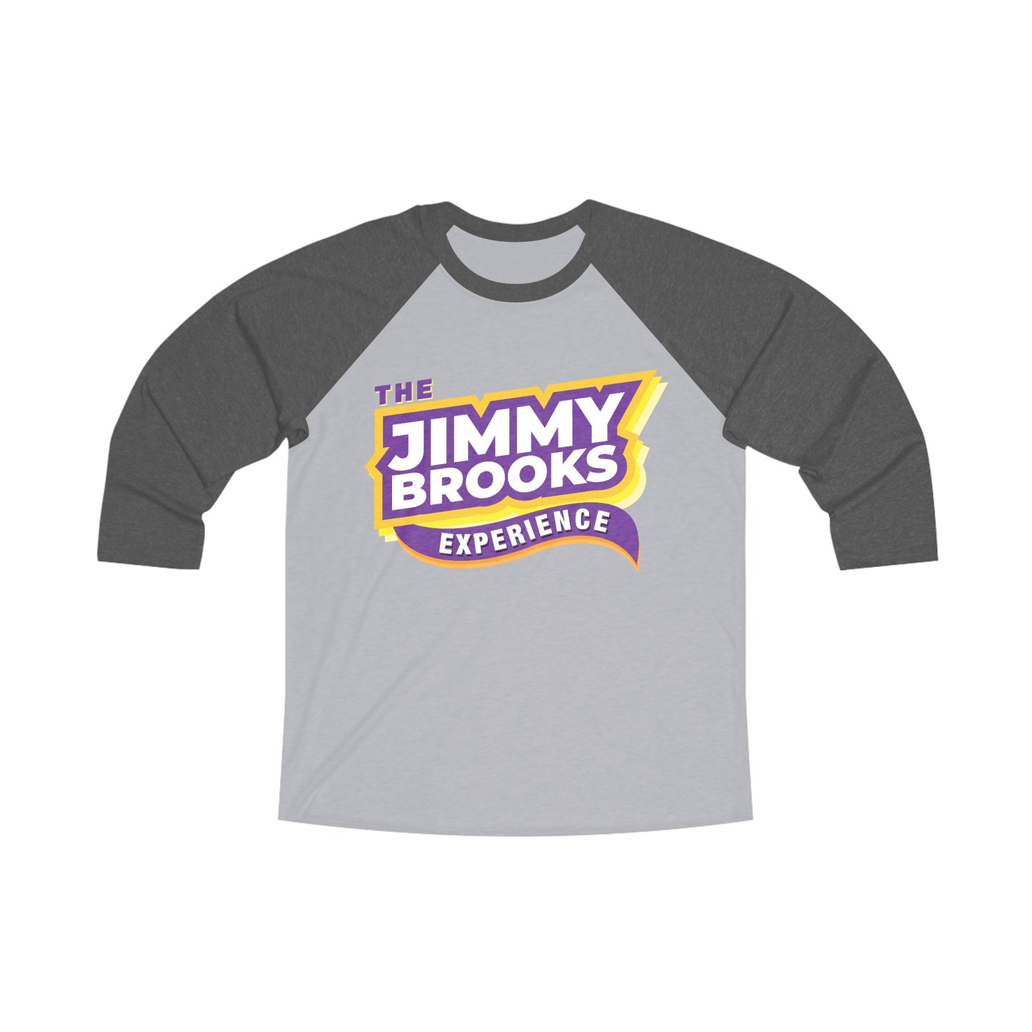 Vintage The Jimmy Brooks Experience Unisex Tri-Blend 3\4 Raglan Tee