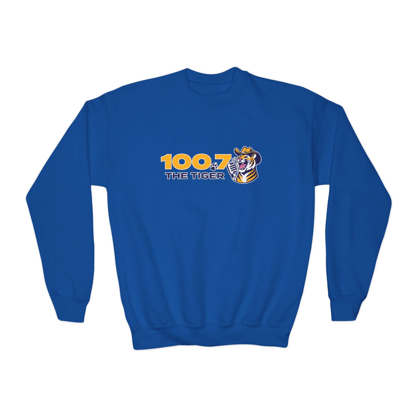 100.7 The Tiger Youth Crewneck Sweatshirt