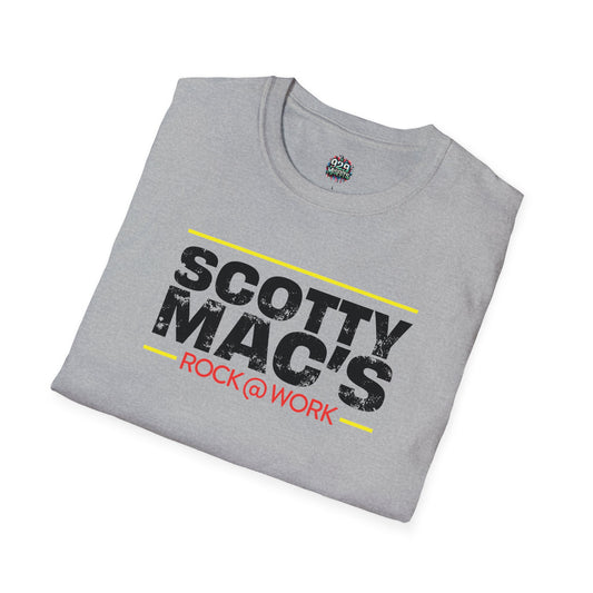 Scotty Mac's Rock at Work Unisex Softstyle T-Shirt