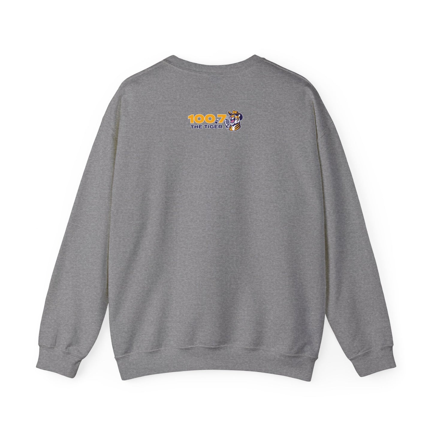 100.7 The Tiger Unisex Heavy Blend™ Crewneck Sweatshirt