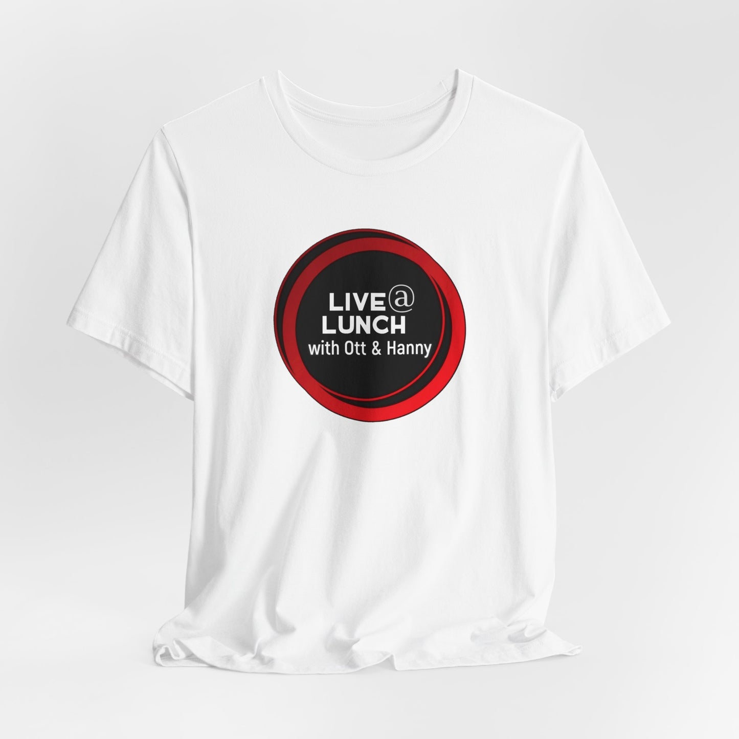 Live @ Lunch Unisex Jersey Short Sleeve Tee