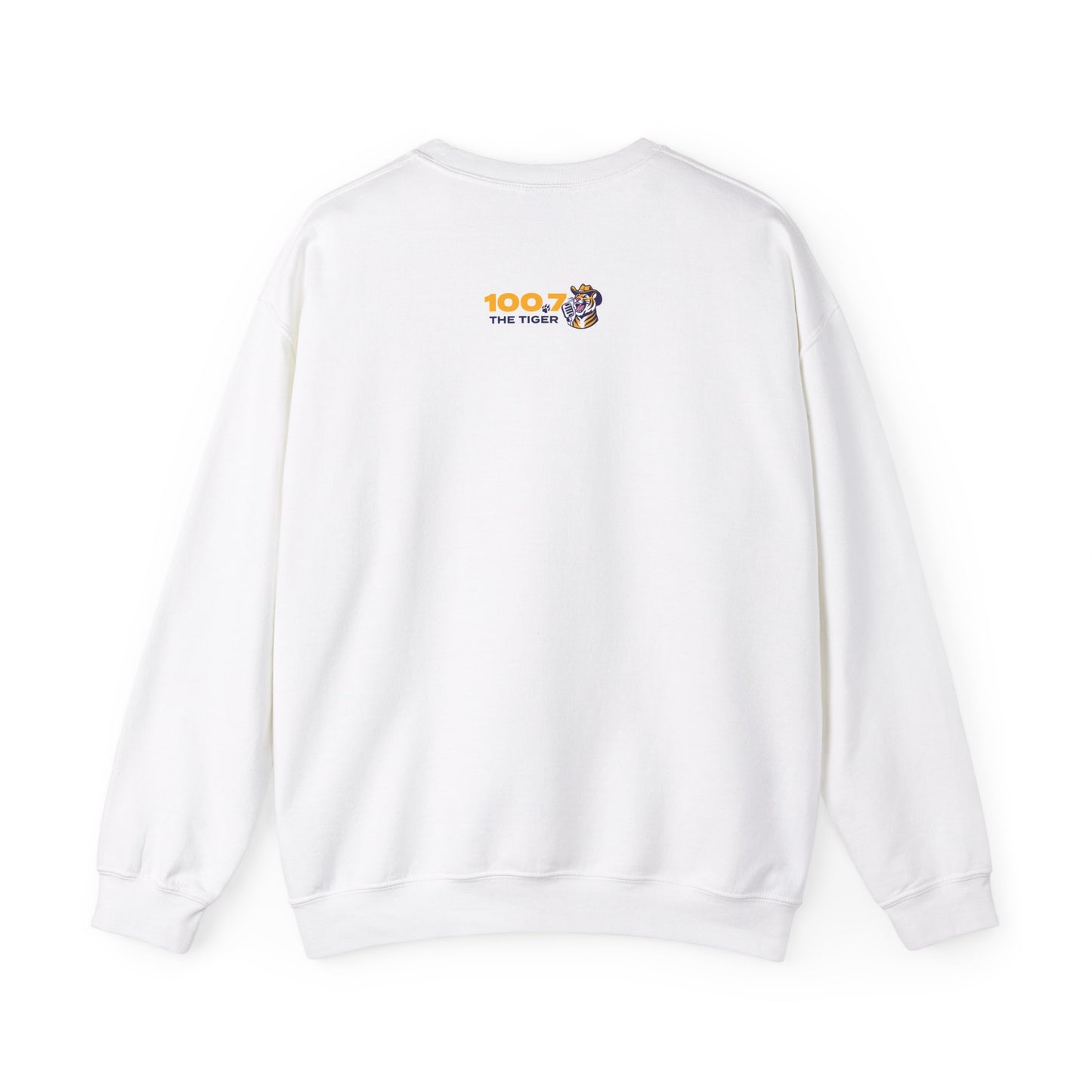 100.7 The Tiger Unisex Heavy Blend™ Crewneck Sweatshirt