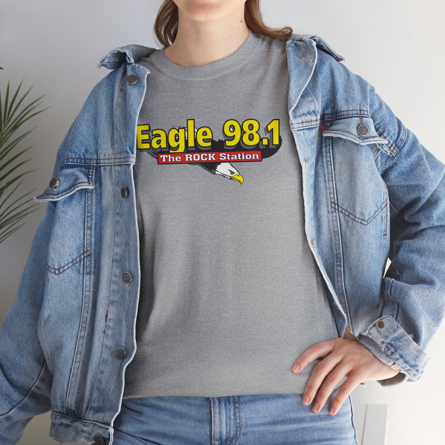 Eagle 98.1 Unisex Heavy Cotton Tee