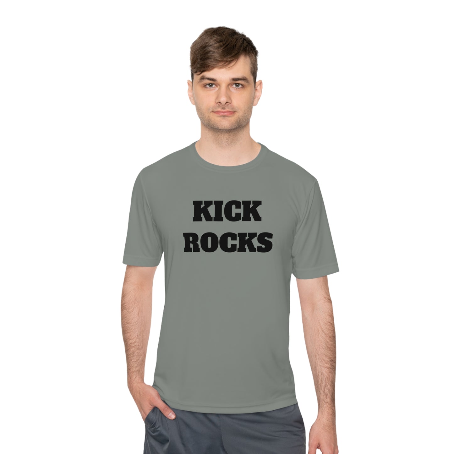 Kick Rocks Unisex Moisture Wicking Tee