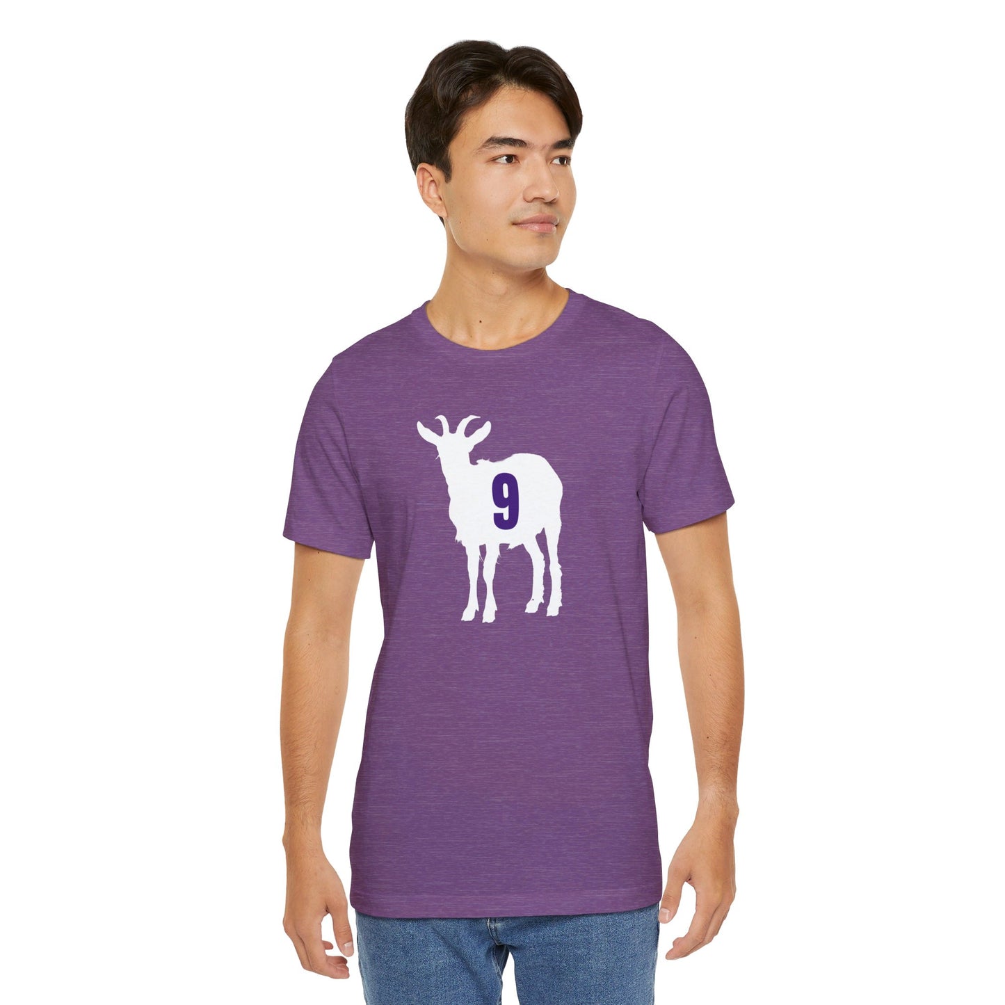 #9 GOAT Unisex Jersey Short Sleeve Tee