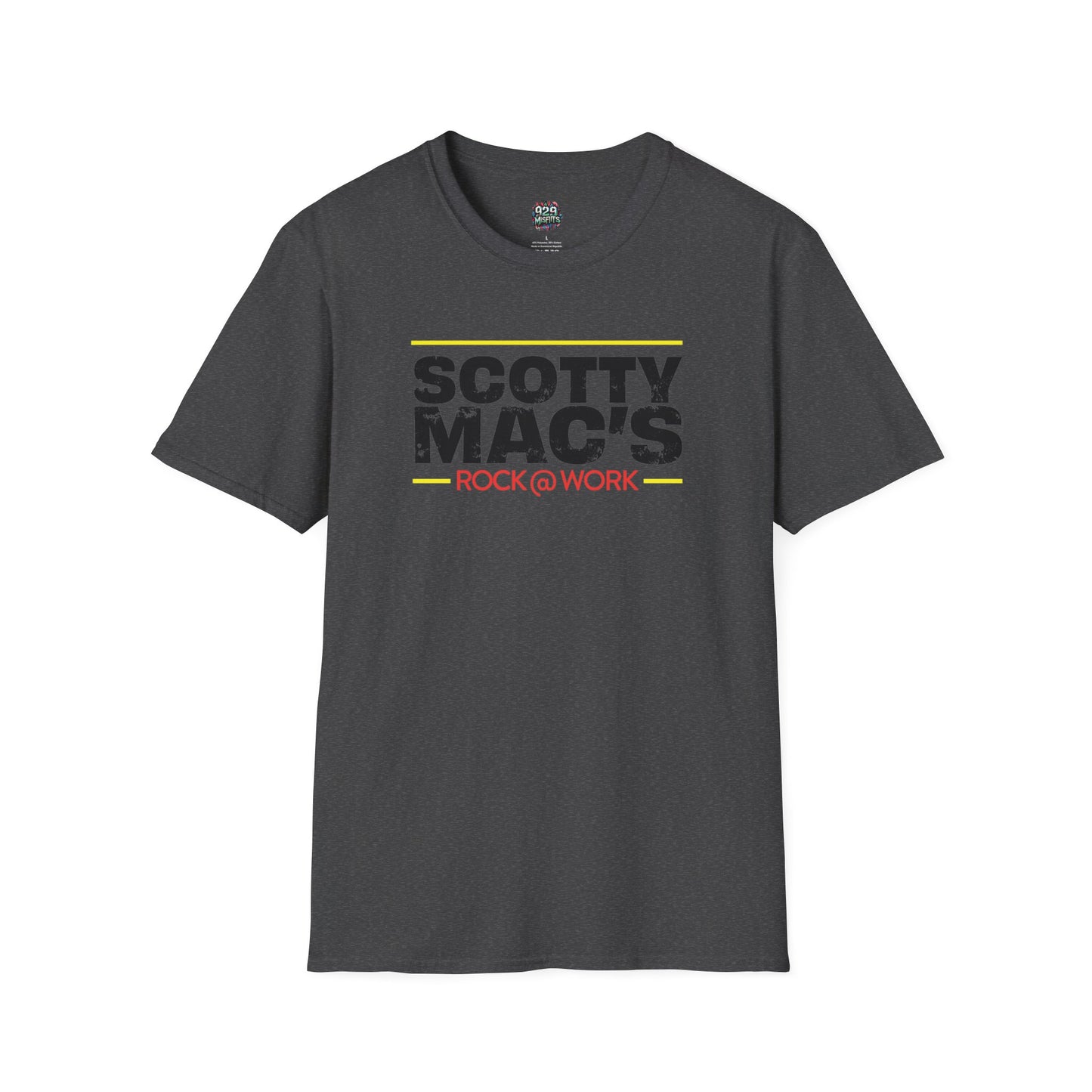 Scotty Mac's Rock at Work Unisex Softstyle T-Shirt