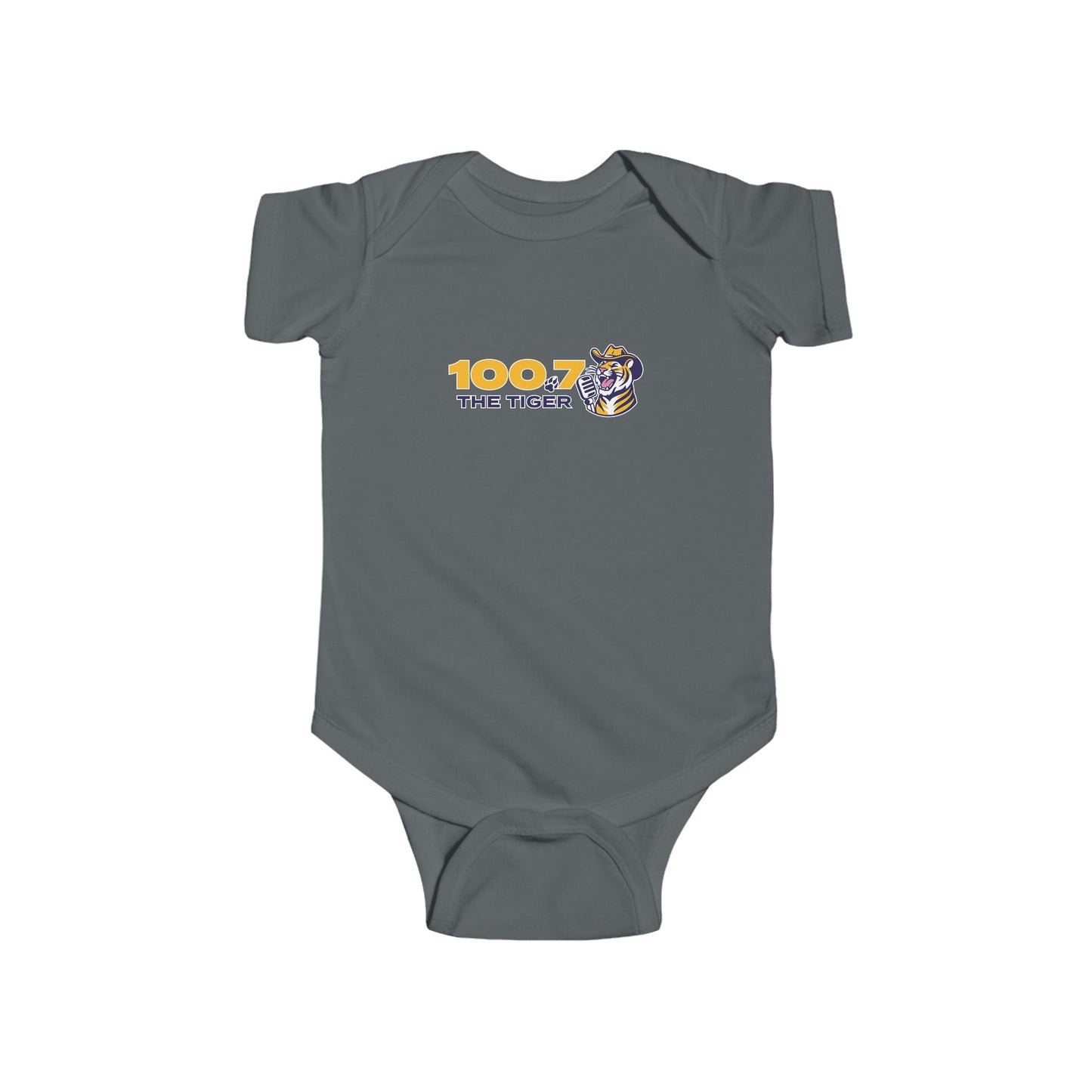 100.7 The Tiger Infant Fine Jersey Bodysuit