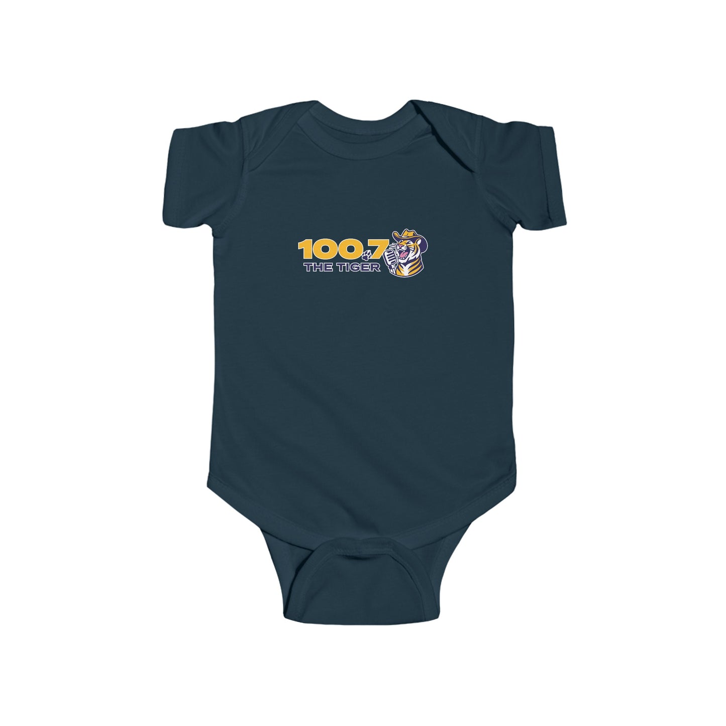 100.7 The Tiger Infant Fine Jersey Bodysuit