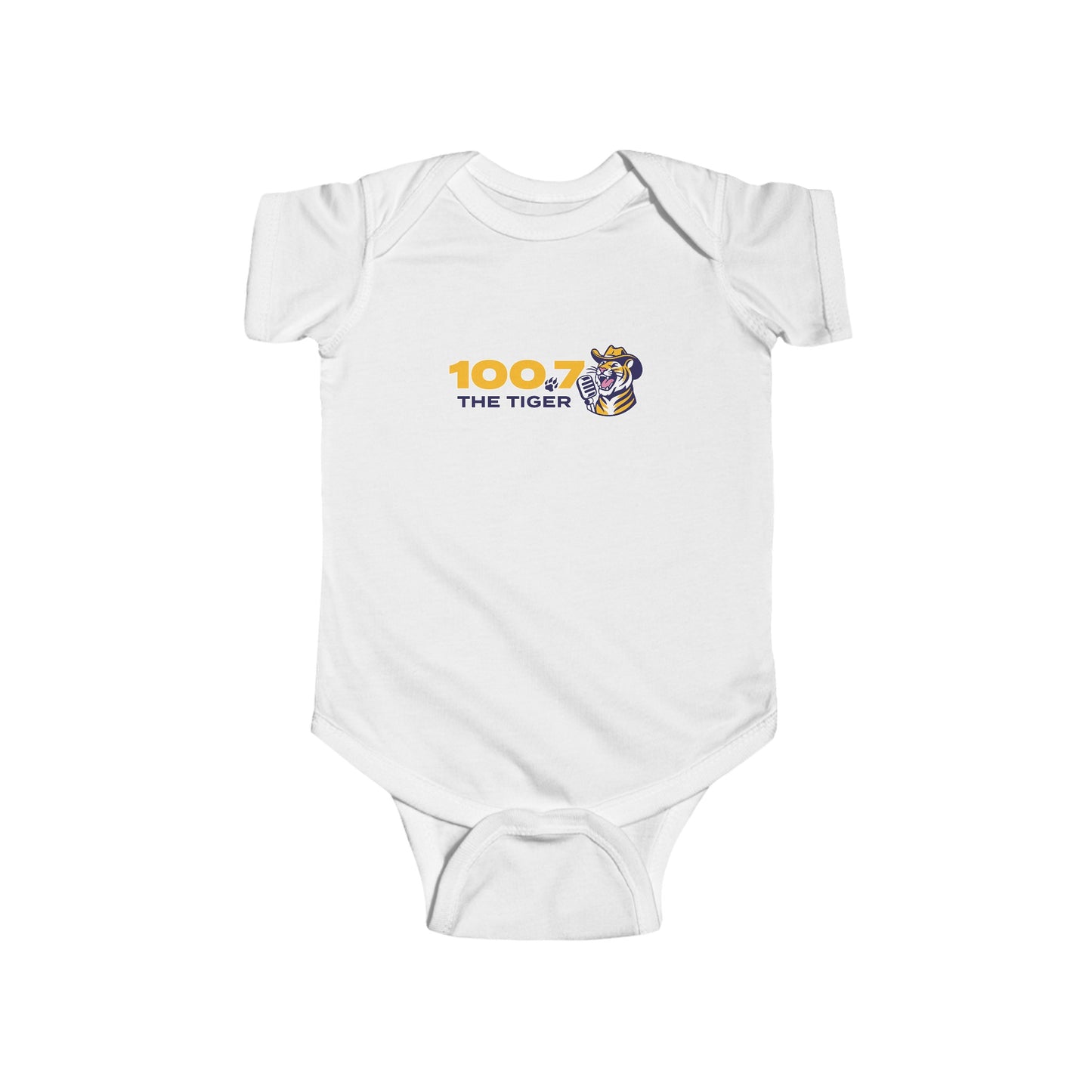 100.7 The Tiger Infant Fine Jersey Bodysuit