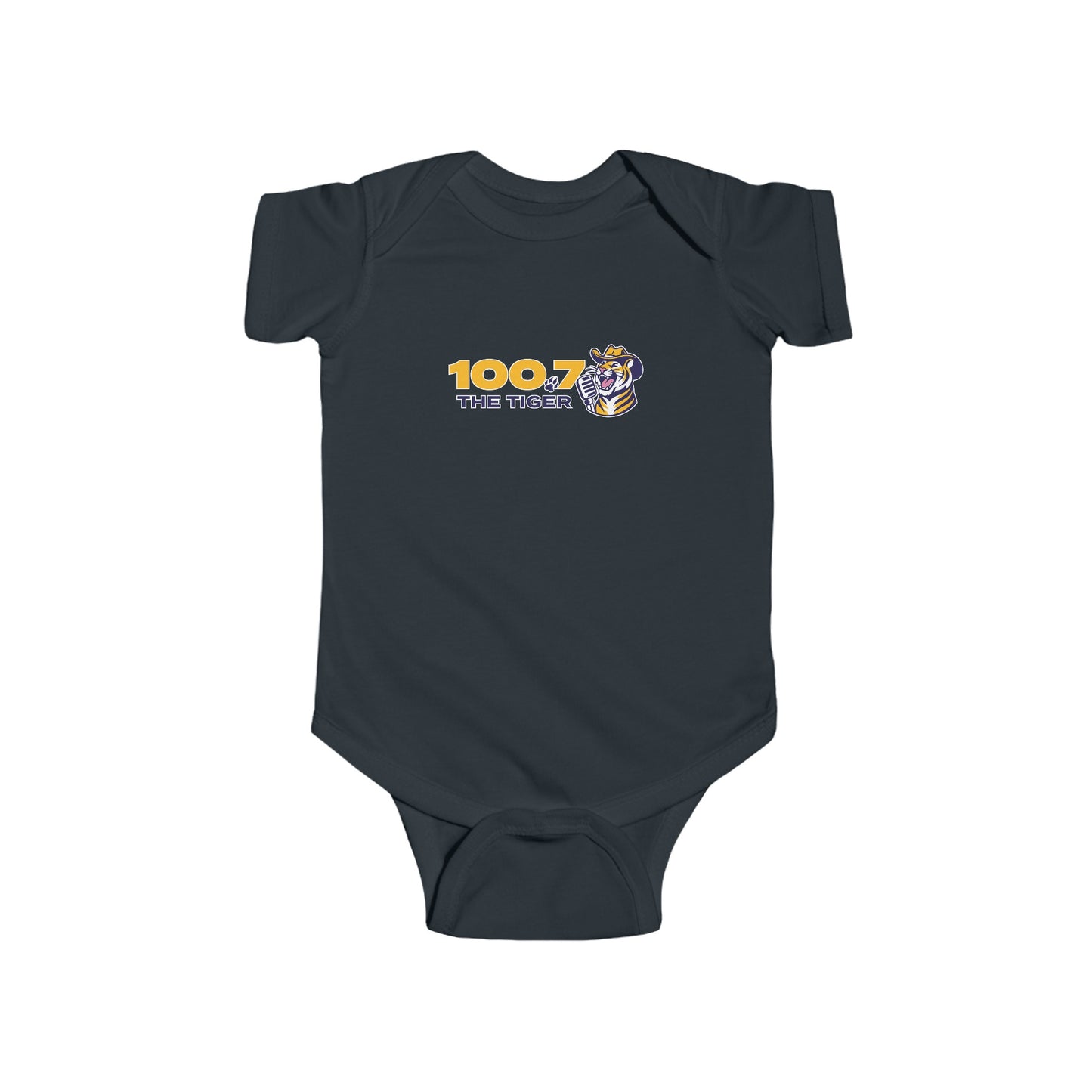 100.7 The Tiger Infant Fine Jersey Bodysuit