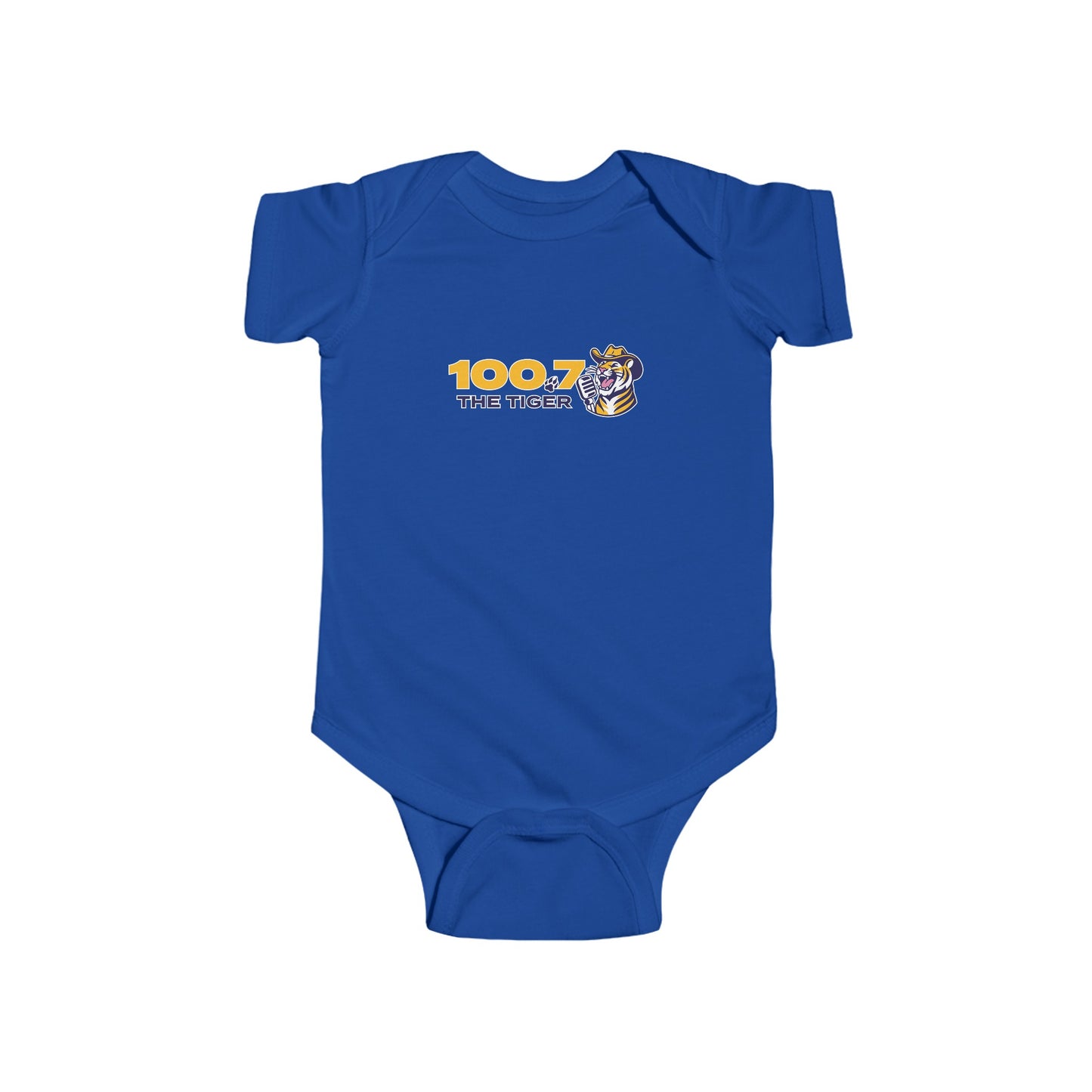 100.7 The Tiger Infant Fine Jersey Bodysuit