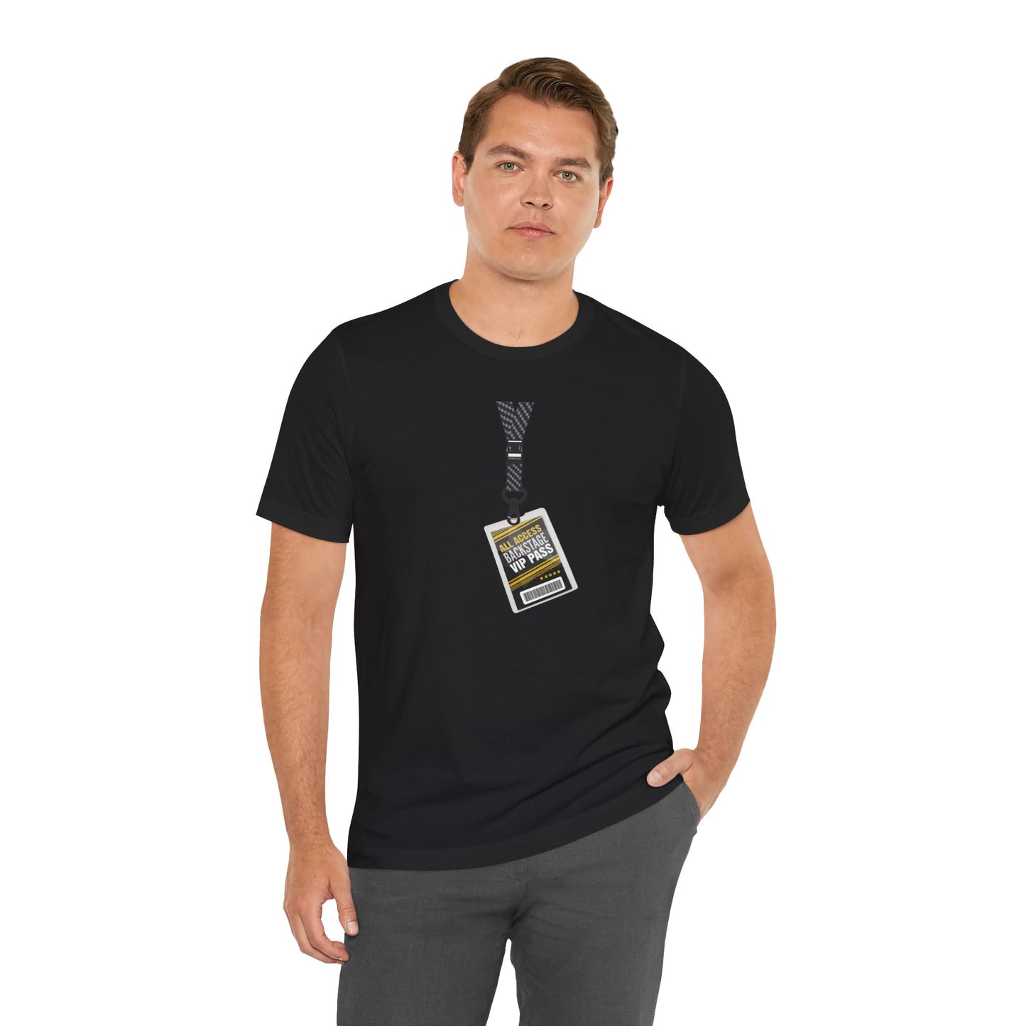 Backstage Pass Unisex Jersey Short Sleeve Tee