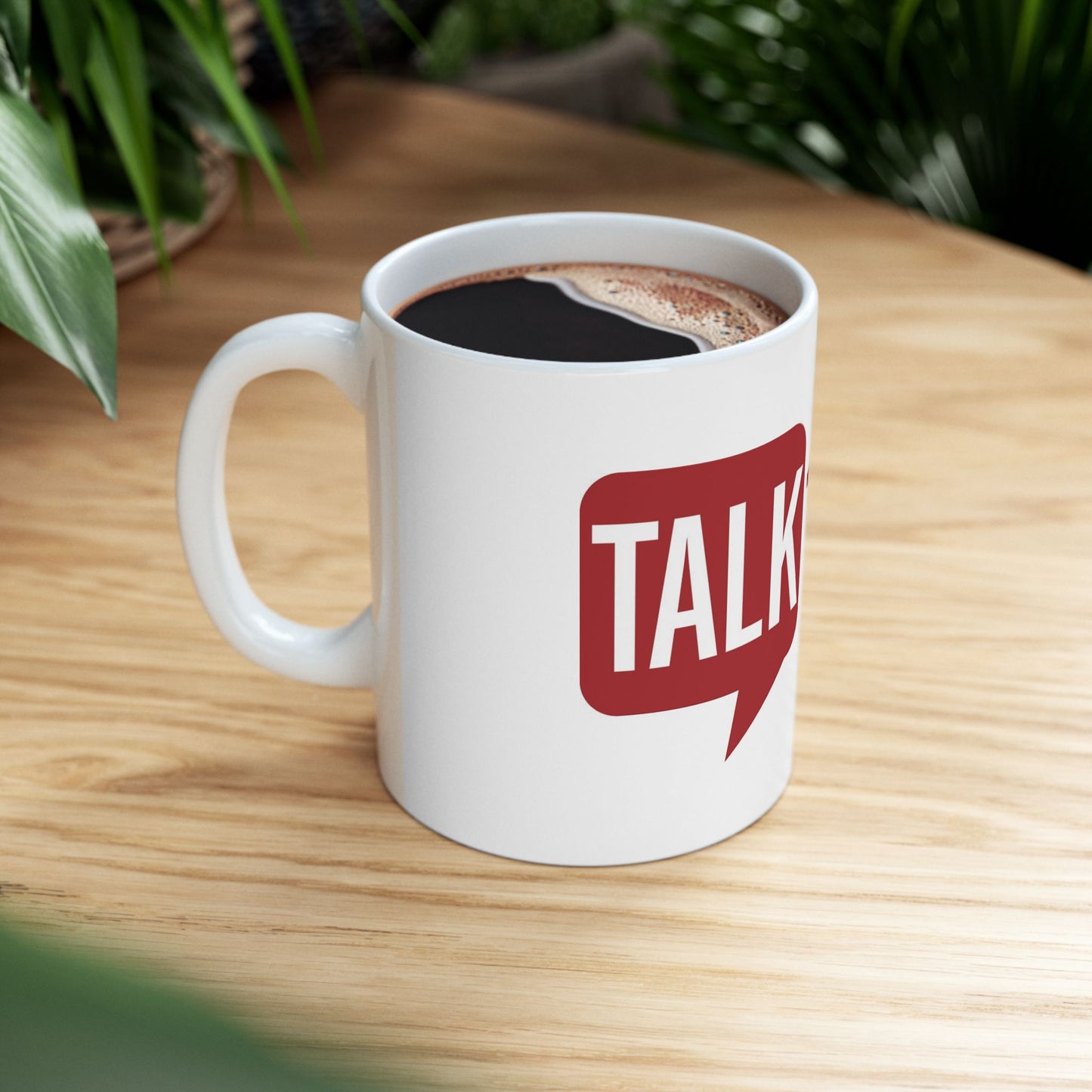 Talk 107.3 Ceramic Mug, (11oz, 15oz)