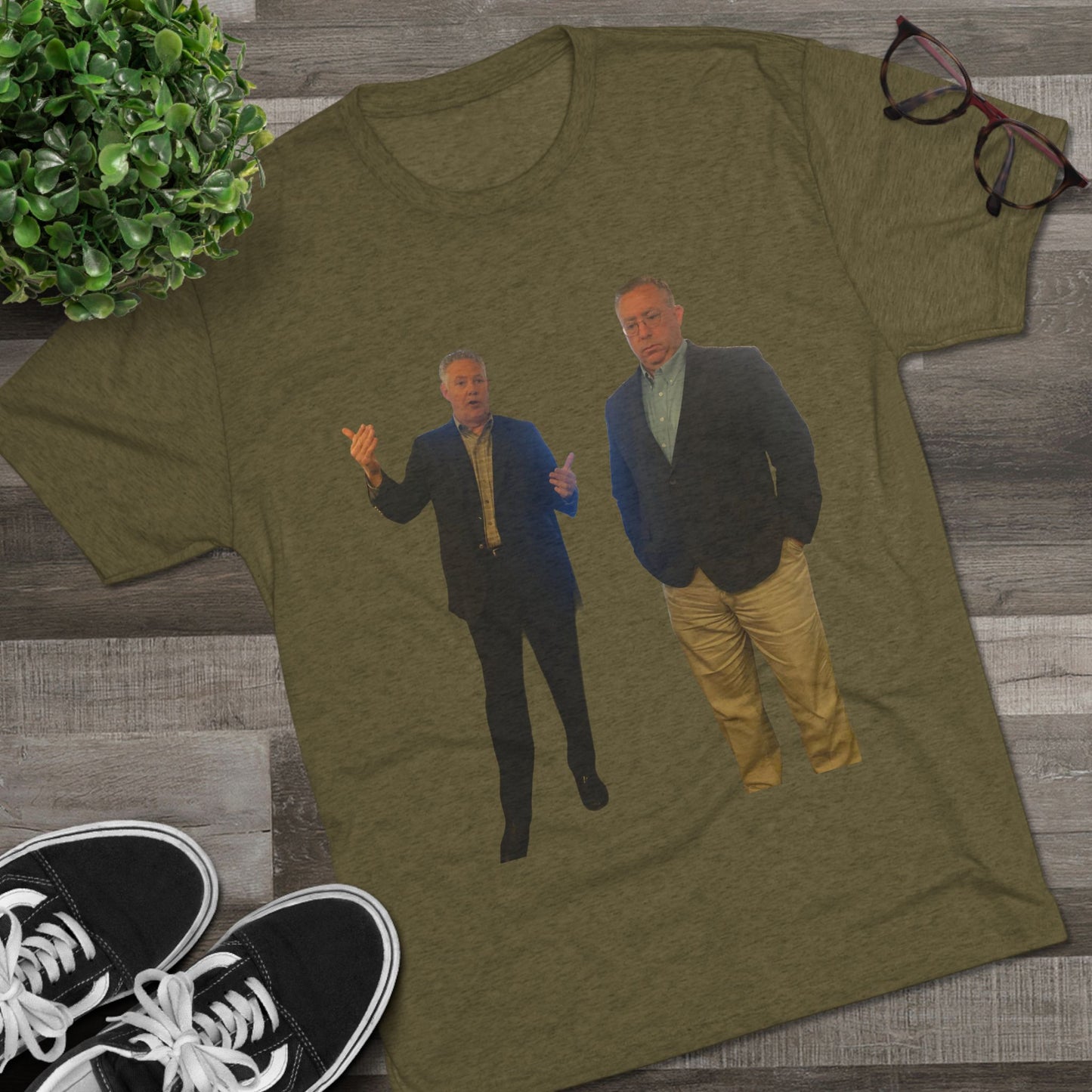 Meeting of the minds Unisex Tri-Blend Crew Tee