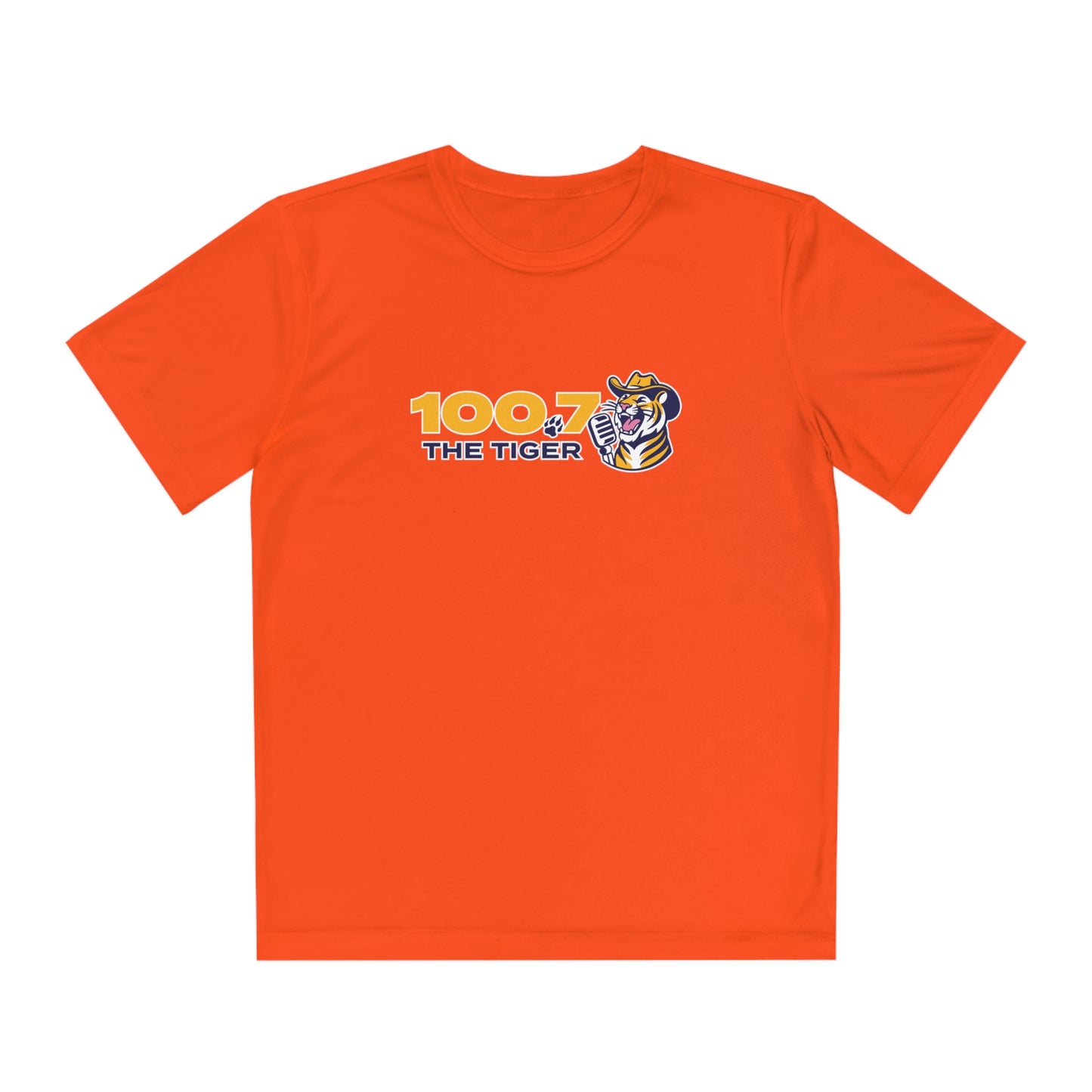 100.7 The Tiger Youth Competitor Tee