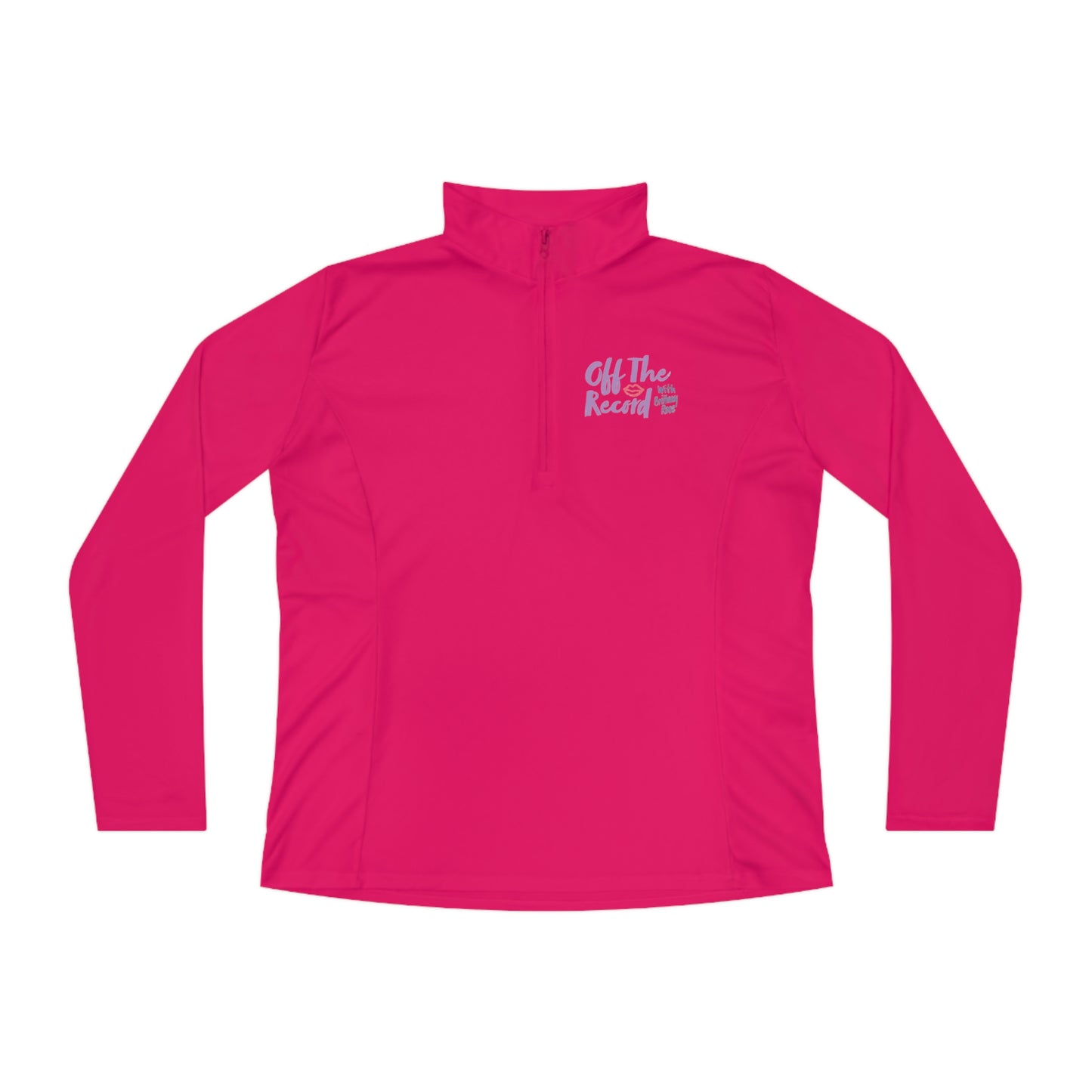 Off The Record Ladies Quarter-Zip Pullover