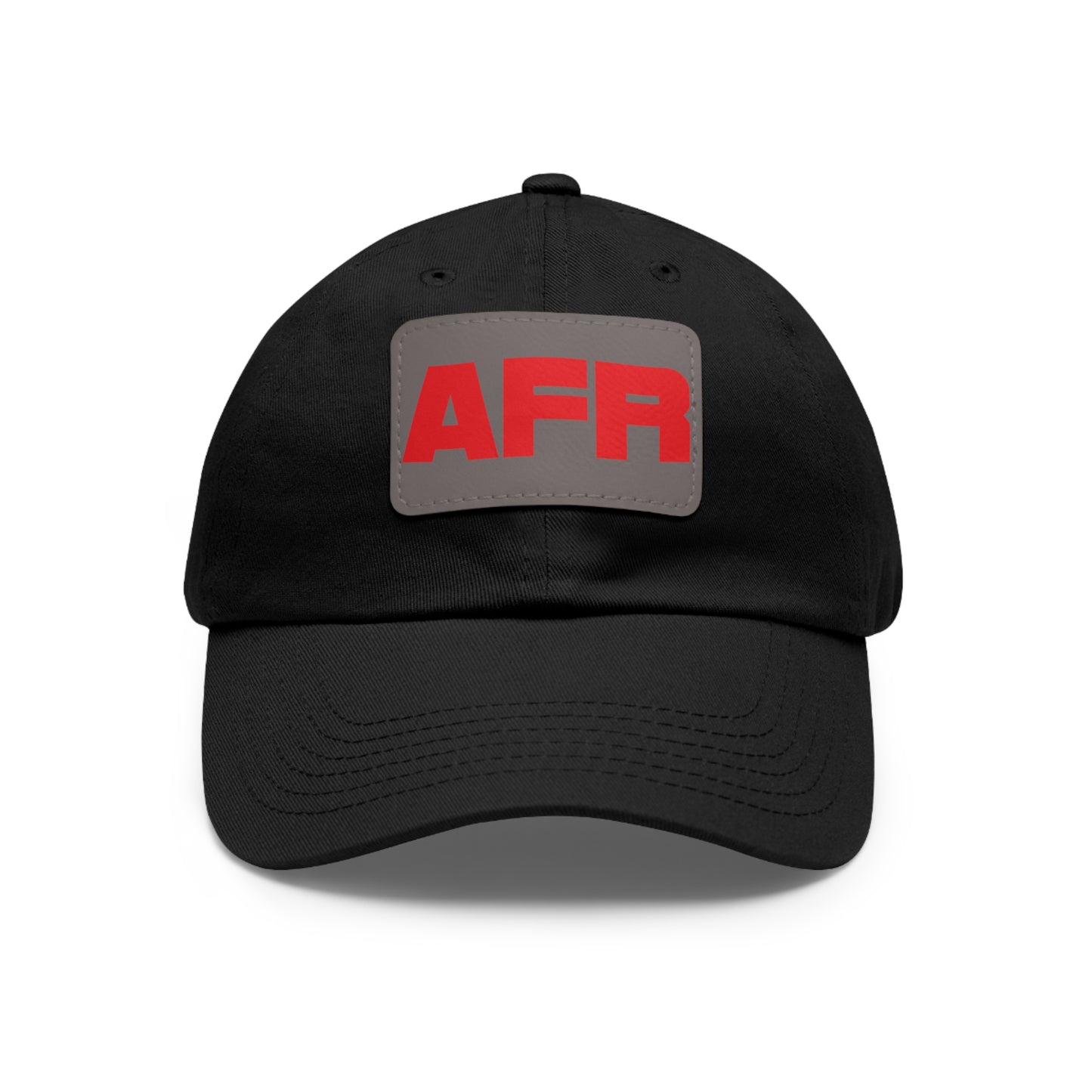 AFR Hat with Leather Patch (Rectangle)