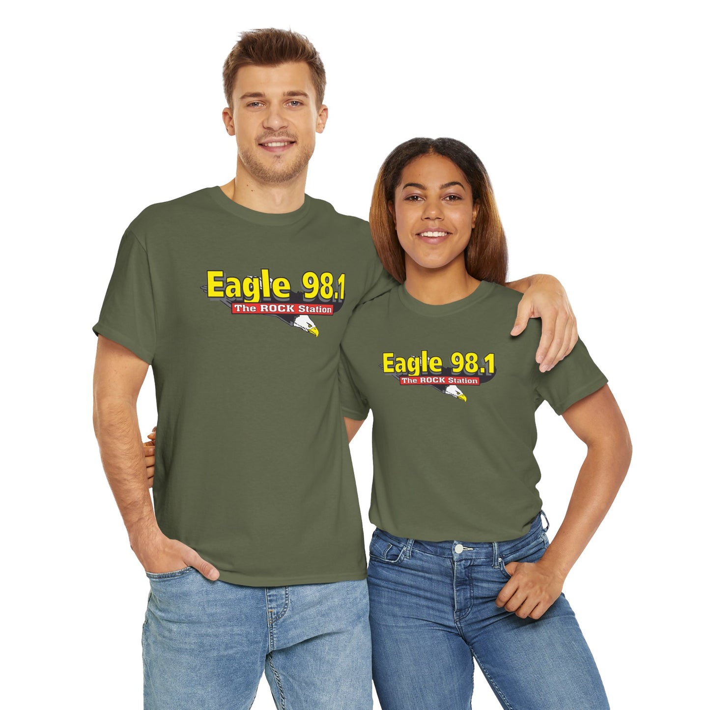 Eagle 98.1 Unisex Heavy Cotton Tee