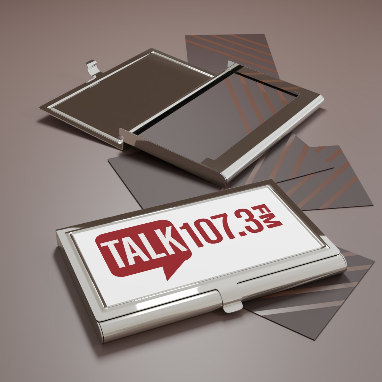 Talk 107.3 Business Card Holder