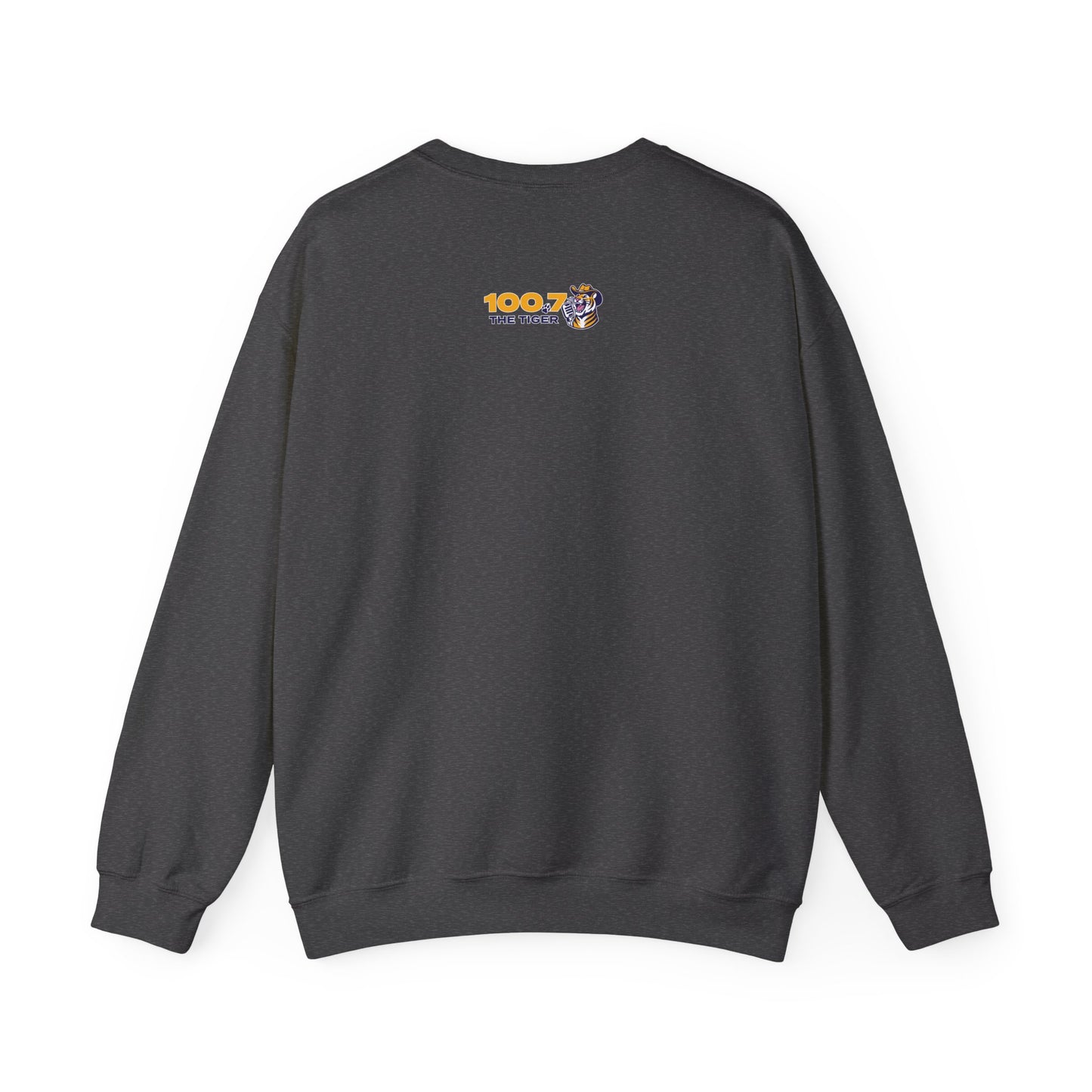 100.7 The Tiger Unisex Heavy Blend™ Crewneck Sweatshirt