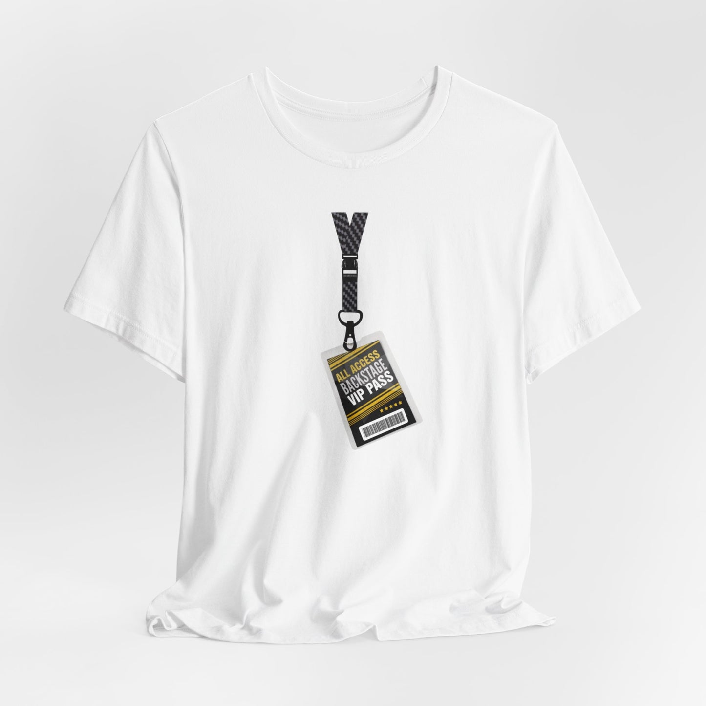 Backstage Pass Unisex Jersey Short Sleeve Tee