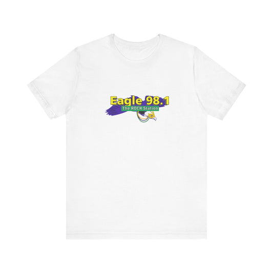 Mardi Gras Eagle 98.1 Unisex Jersey Short Sleeve Tee