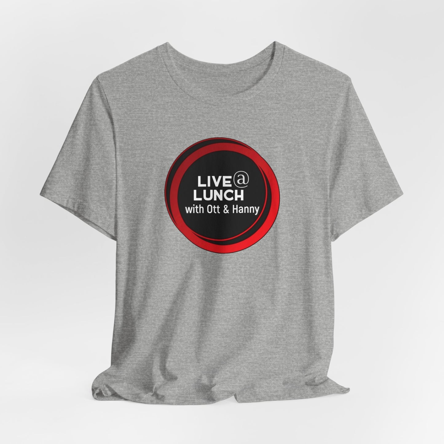 Live @ Lunch Unisex Jersey Short Sleeve Tee