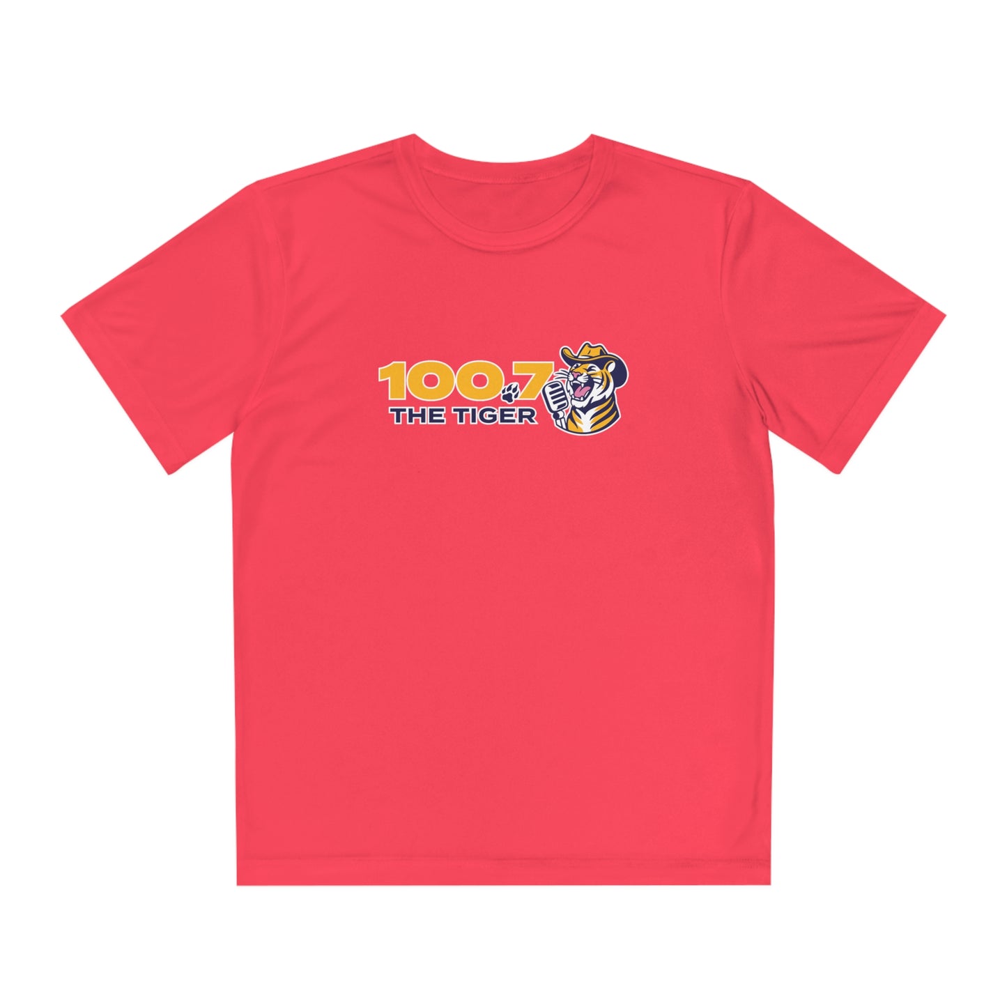 100.7 The Tiger Youth Competitor Tee