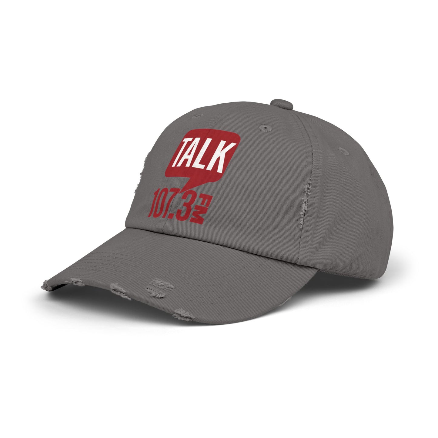 Talk 107.3 Unisex Distressed Cap