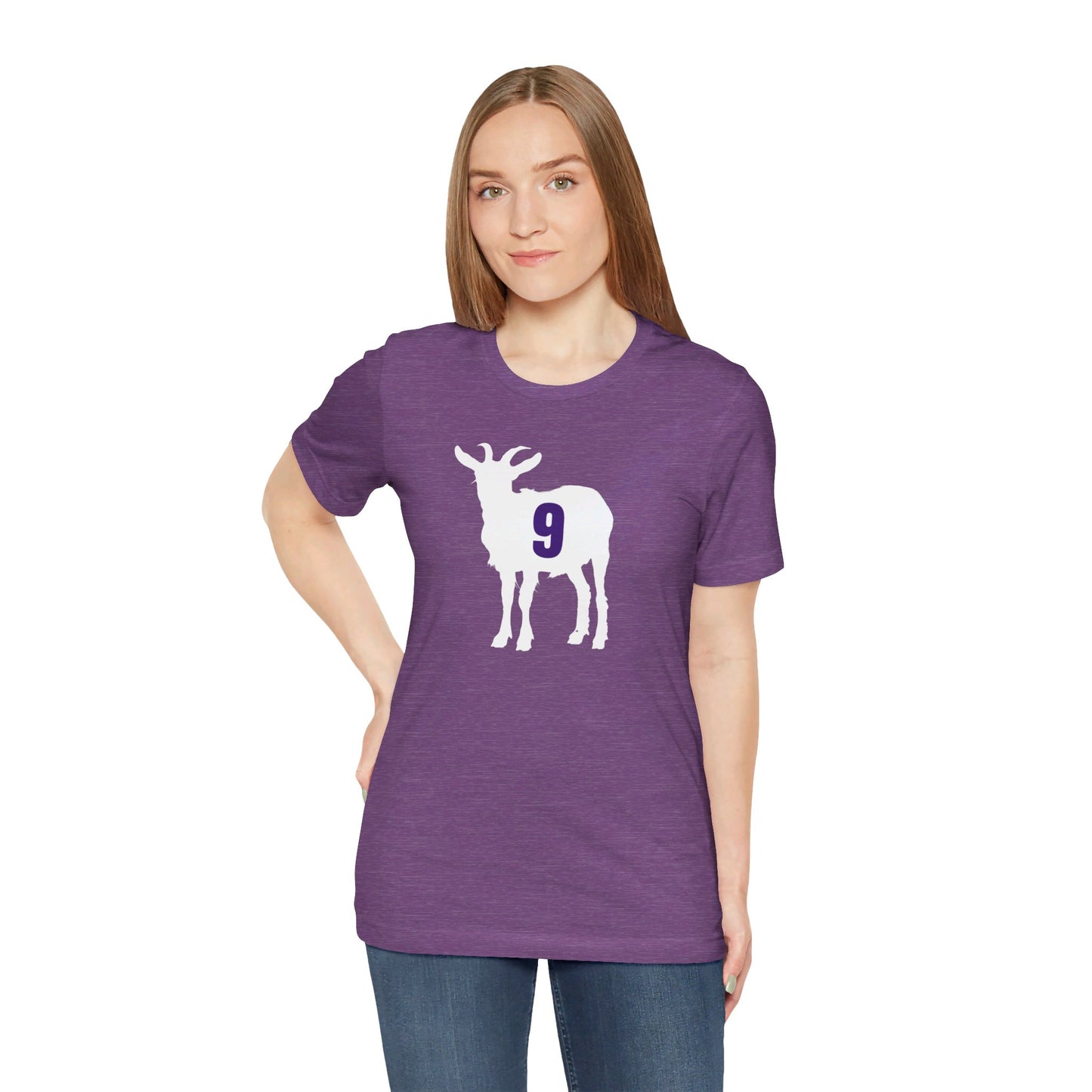 #9 GOAT Unisex Jersey Short Sleeve Tee