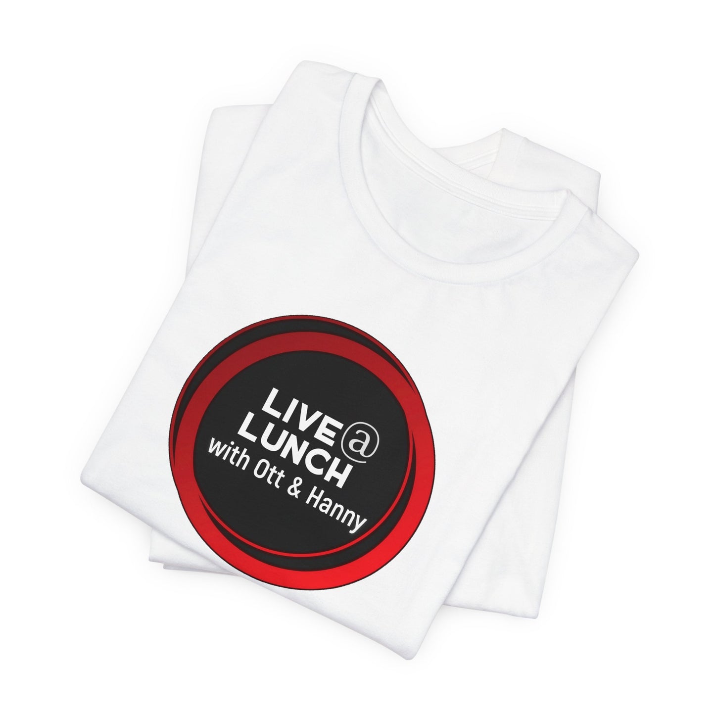 Live @ Lunch Unisex Jersey Short Sleeve Tee