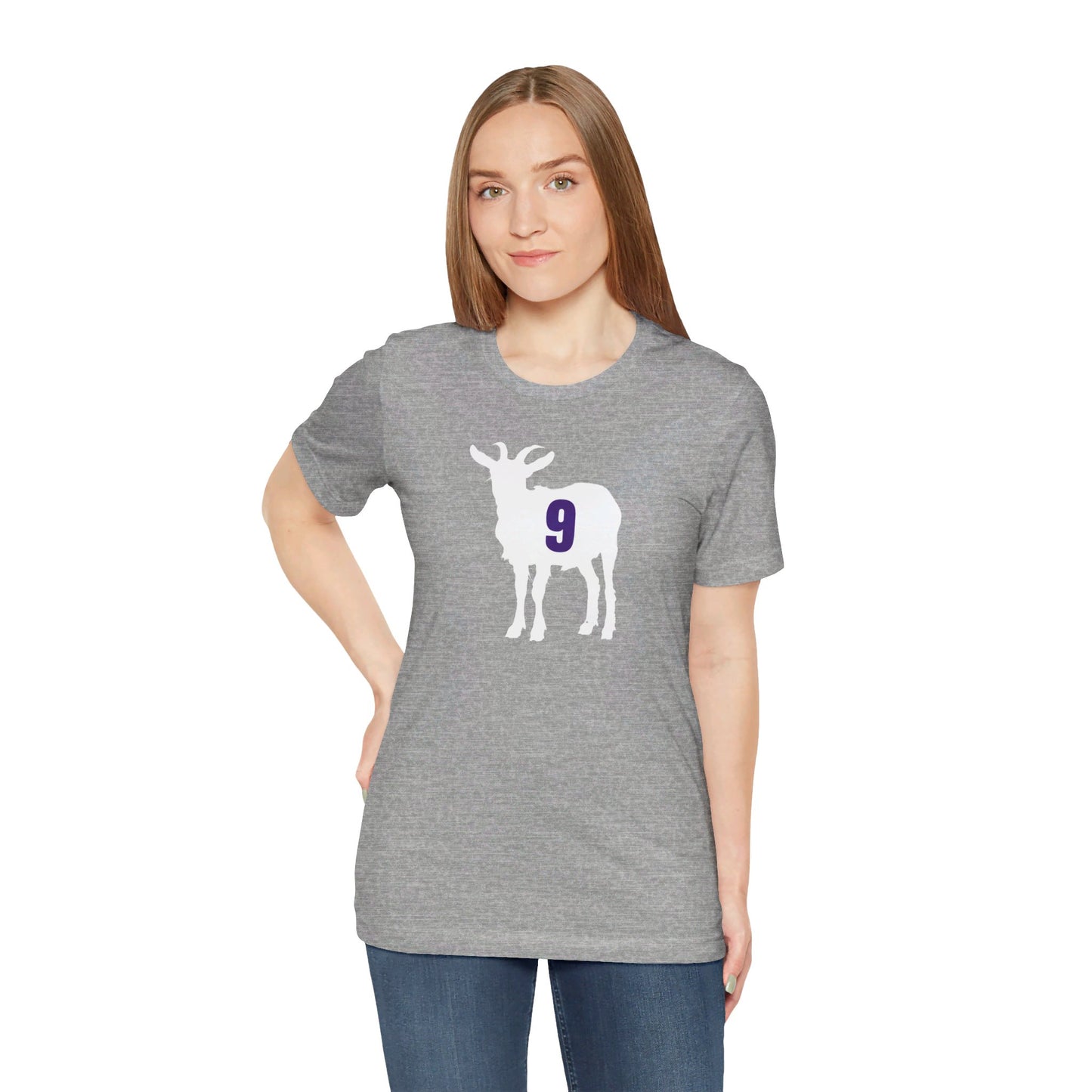 #9 GOAT Unisex Jersey Short Sleeve Tee