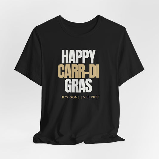 Happy Carr-di Gras Unisex Jersey Tee