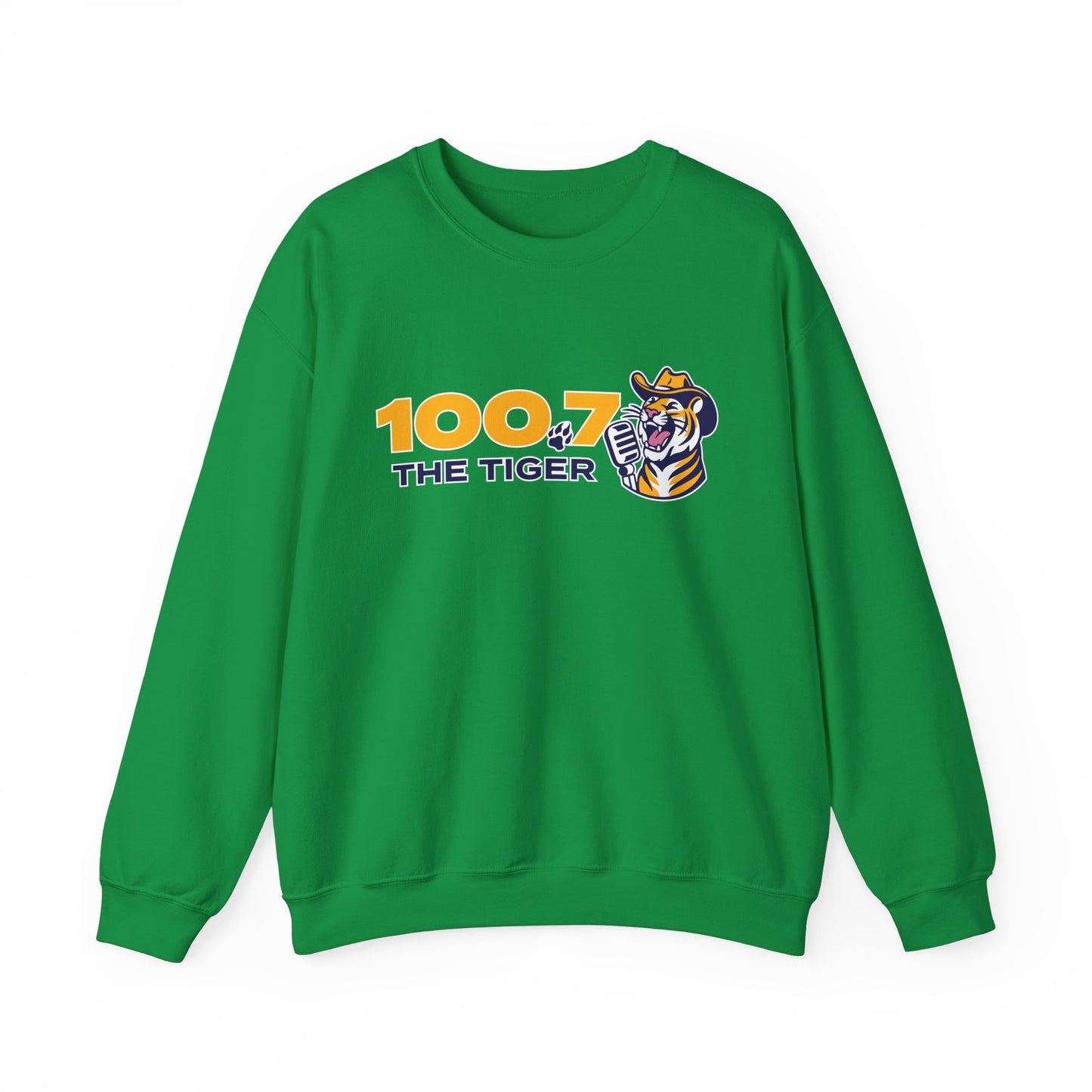 100.7 The Tiger Unisex Heavy Blend™ Crewneck Sweatshirt