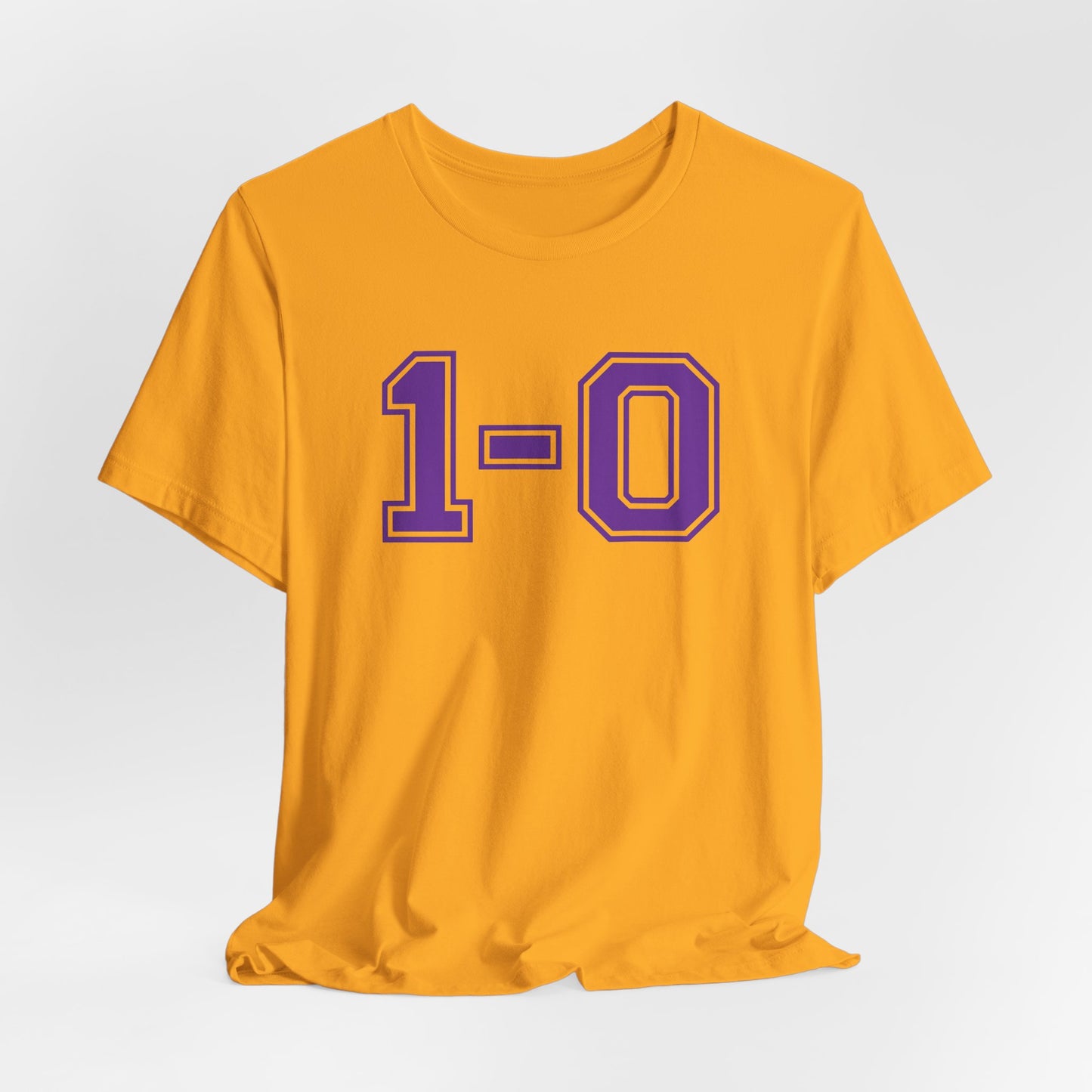 1-0 Unisex Jersey Short Sleeve Tee