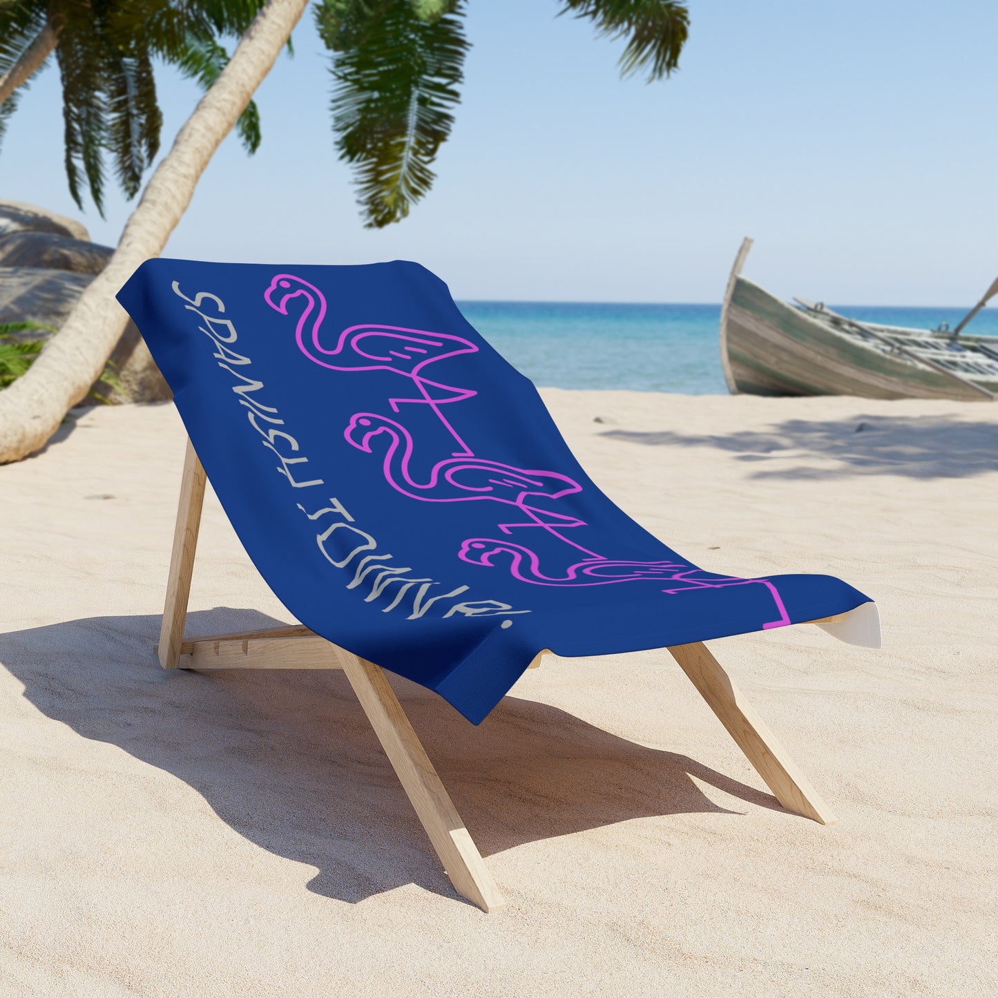 Spanish Town Rd. Beach Towel