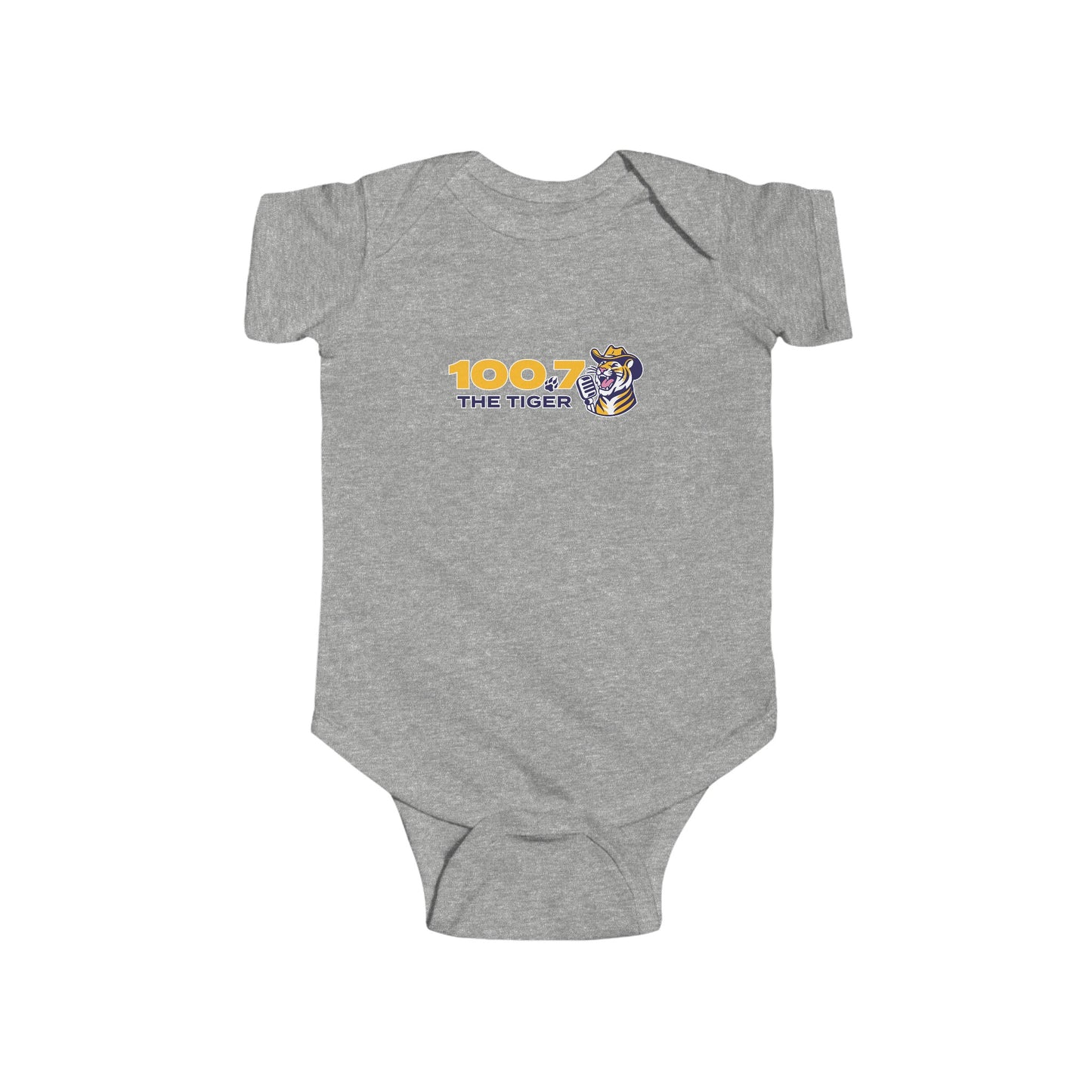 100.7 The Tiger Infant Fine Jersey Bodysuit