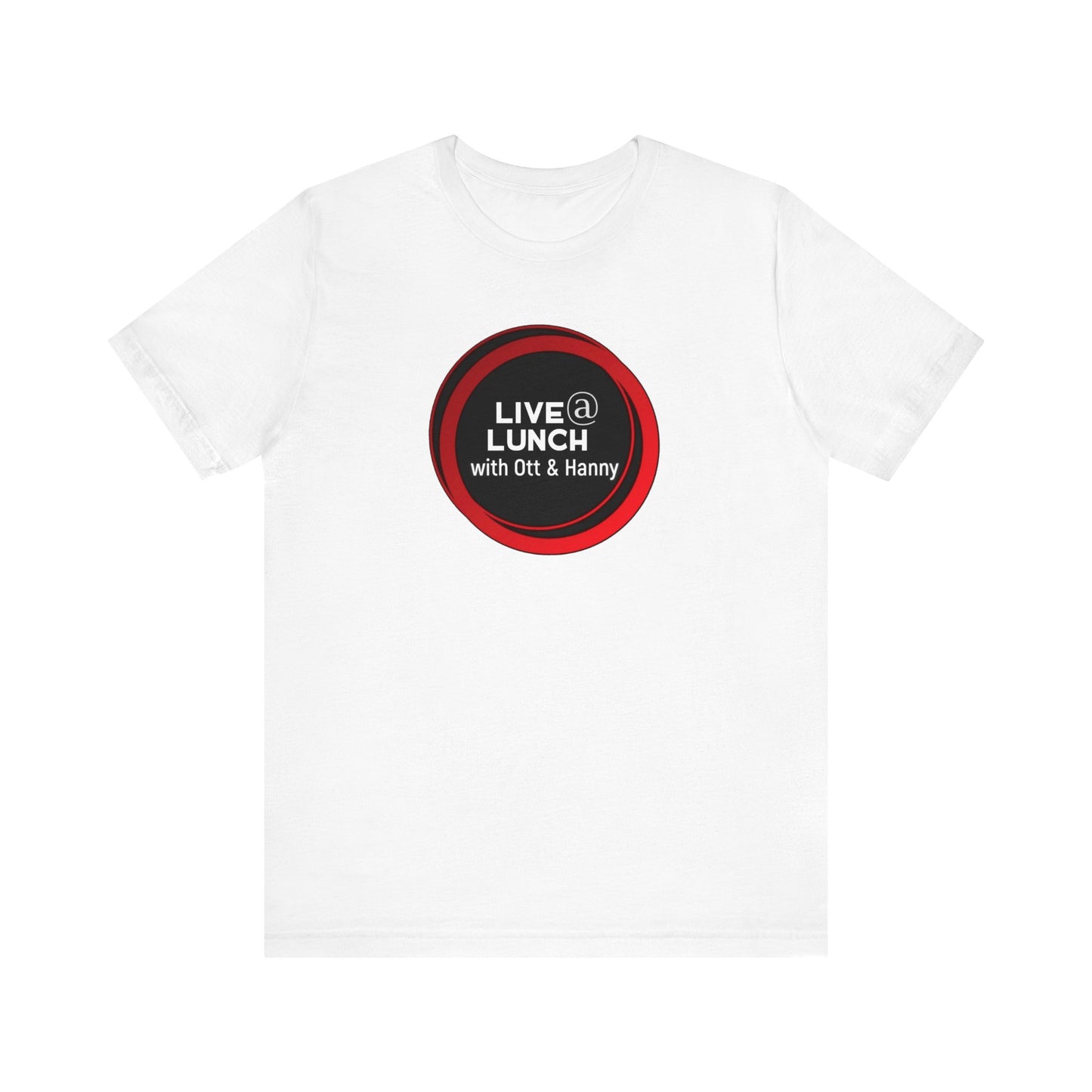 Live @ Lunch Unisex Jersey Short Sleeve Tee