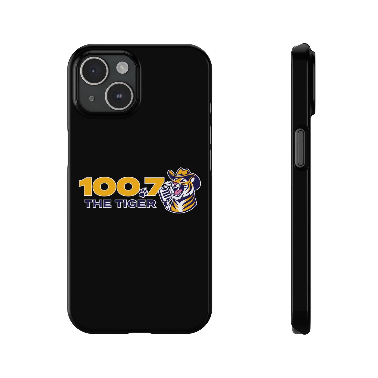 100.7 The Tiger Slim Phone Cases