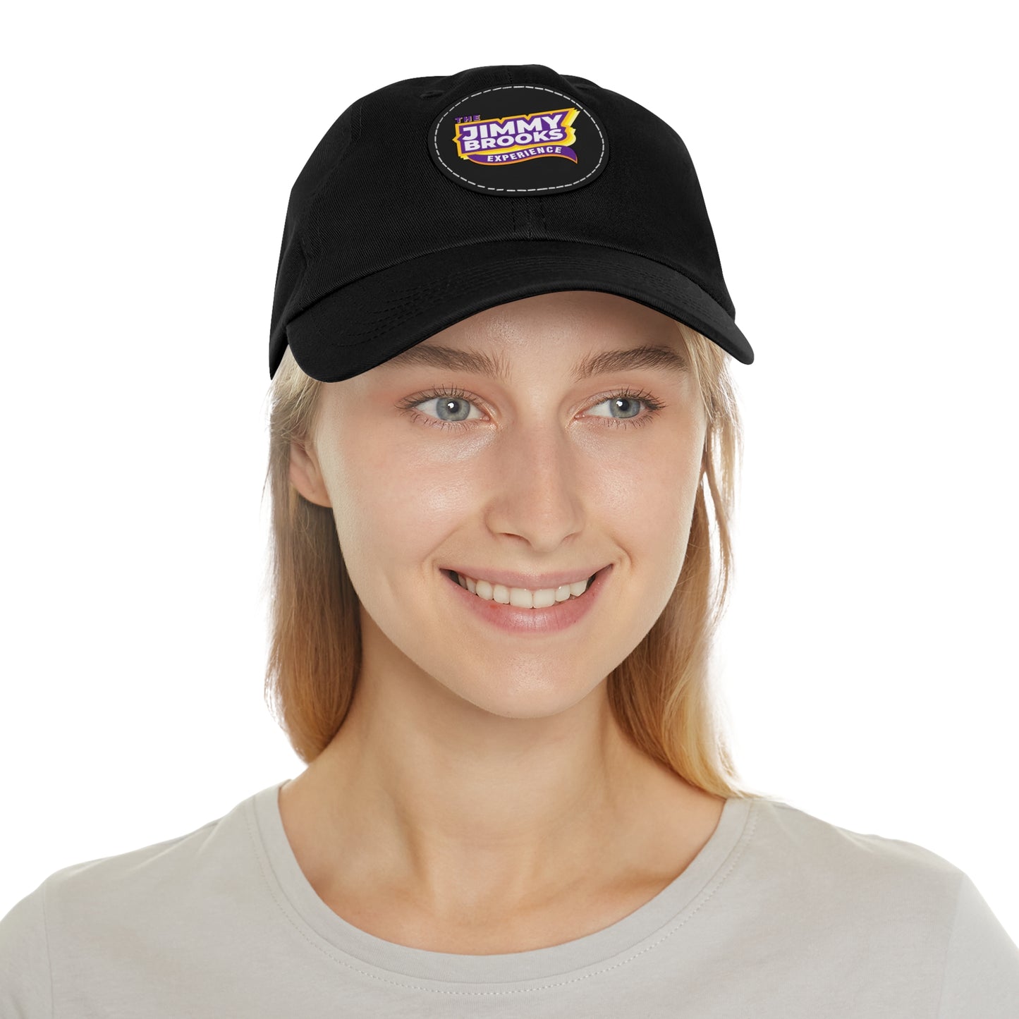 The Jimmy Brooks Experience Dad Hat with Leather Patch (Round)