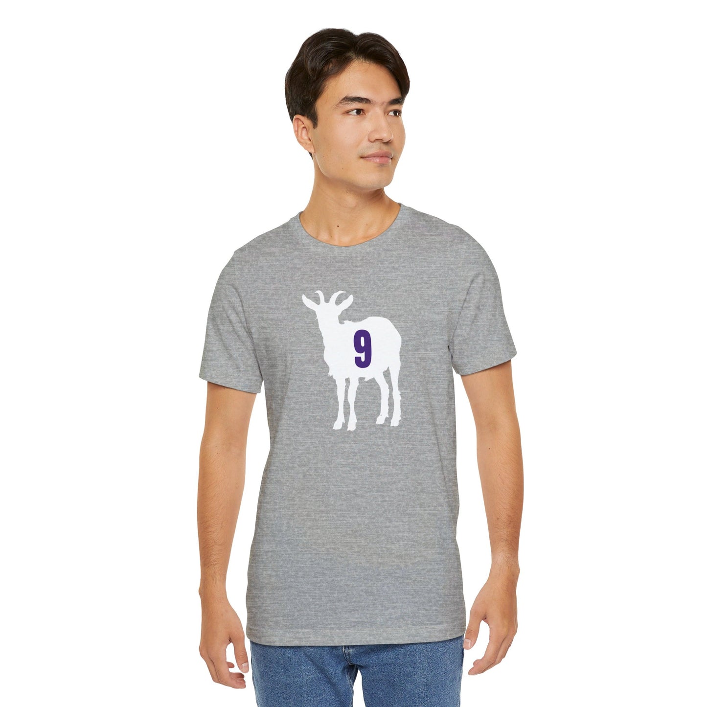 #9 GOAT Unisex Jersey Short Sleeve Tee