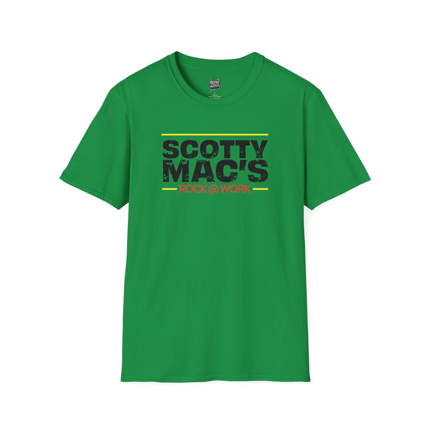 Scotty Mac's Rock at Work Unisex Softstyle T-Shirt