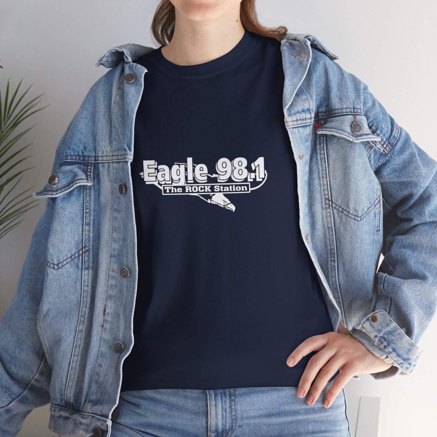 Eagle 98.1 Unisex Heavy Cotton Tee