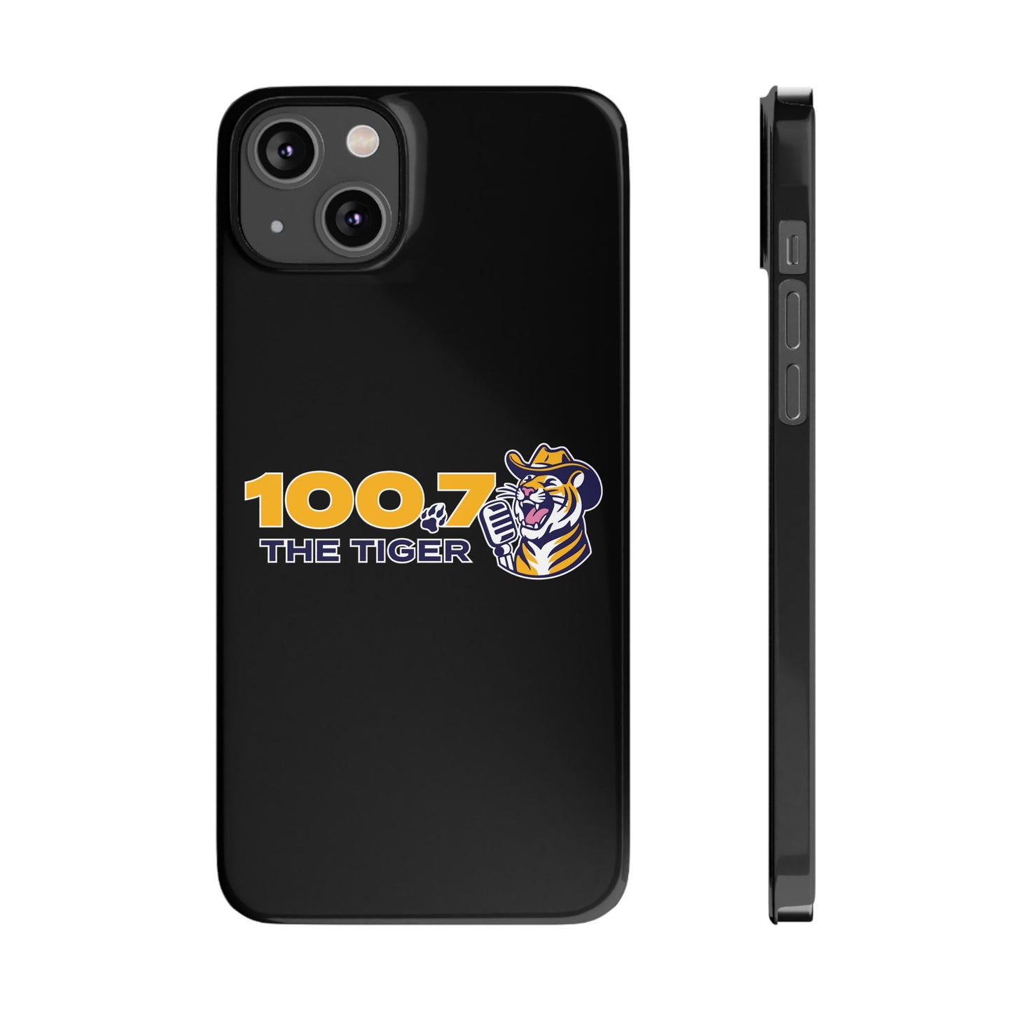 100.7 The Tiger Slim Phone Cases